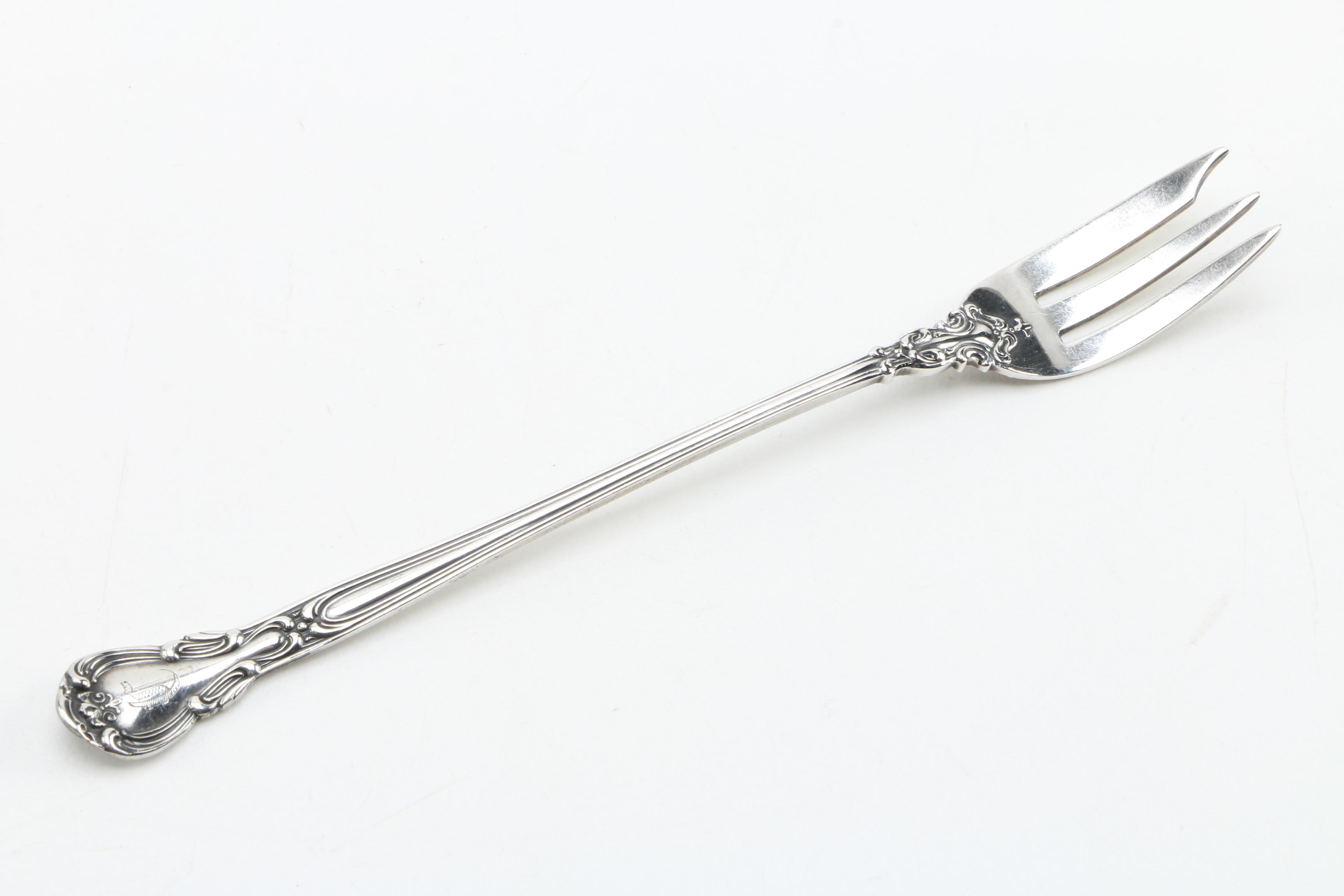Gorham "Chantilly" Sterling Silver Cocktail Forks