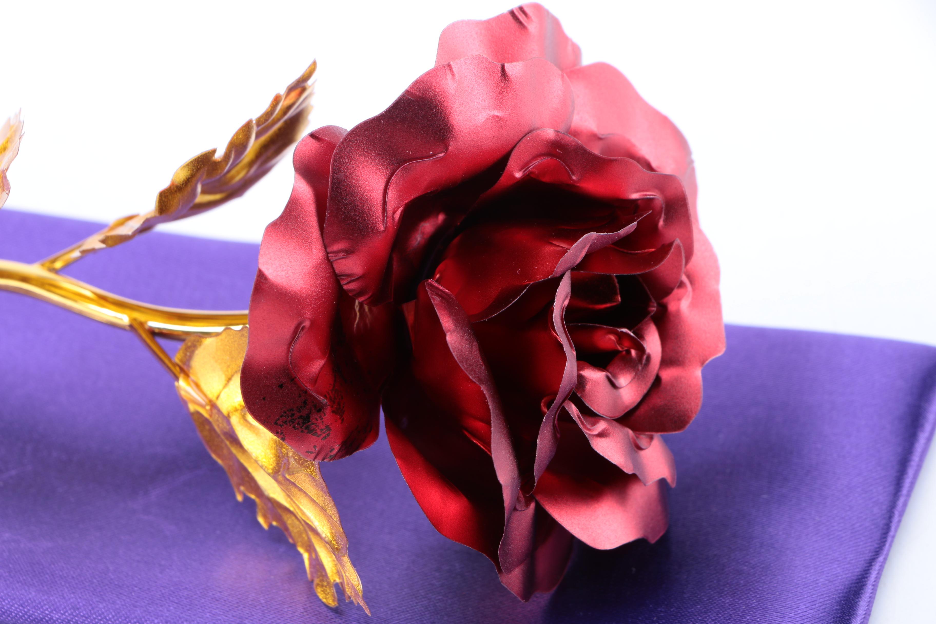 24 Karat Gold Rose