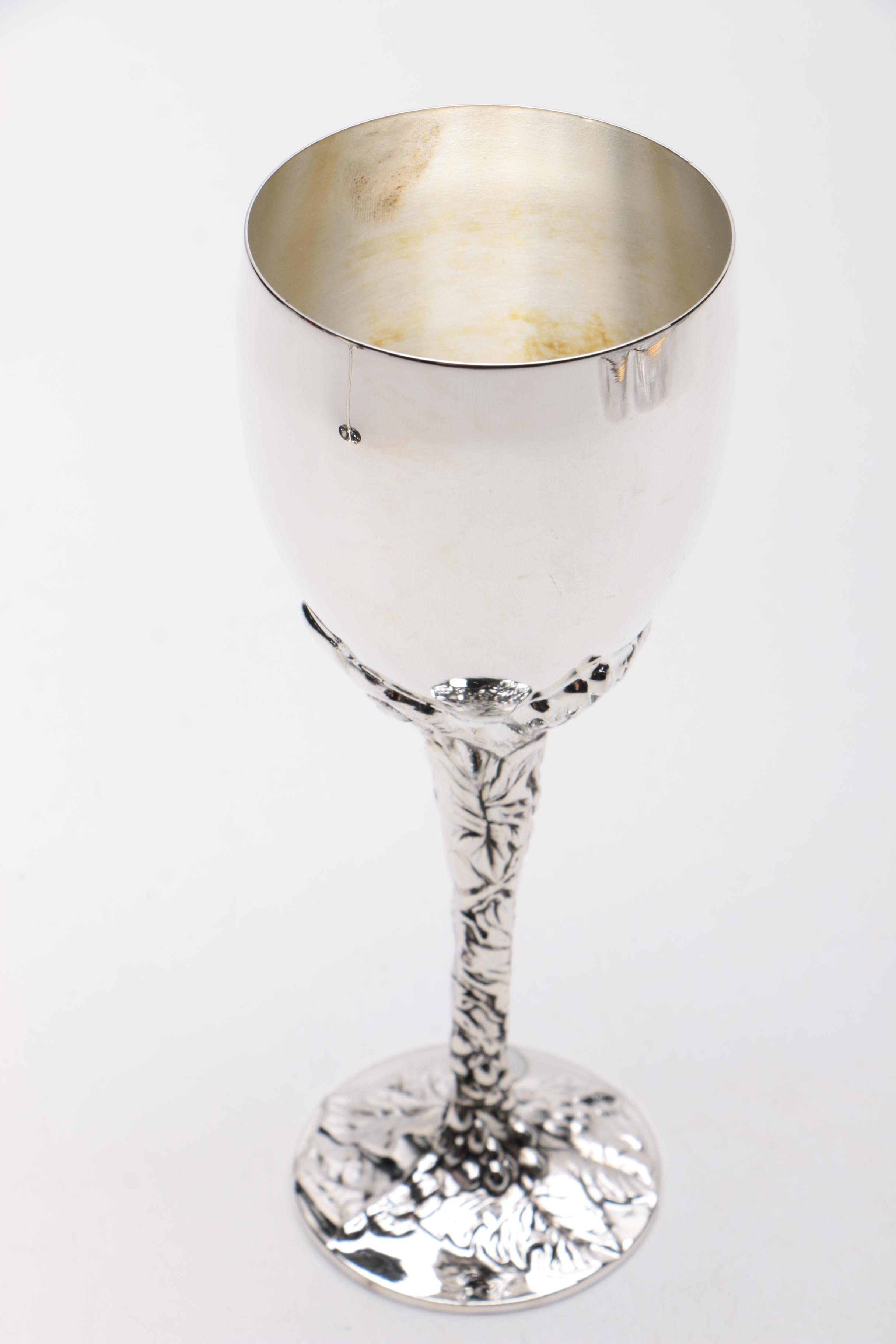 Collection of Silver Plate, Crystal, and Glass Tableware Including Godinger