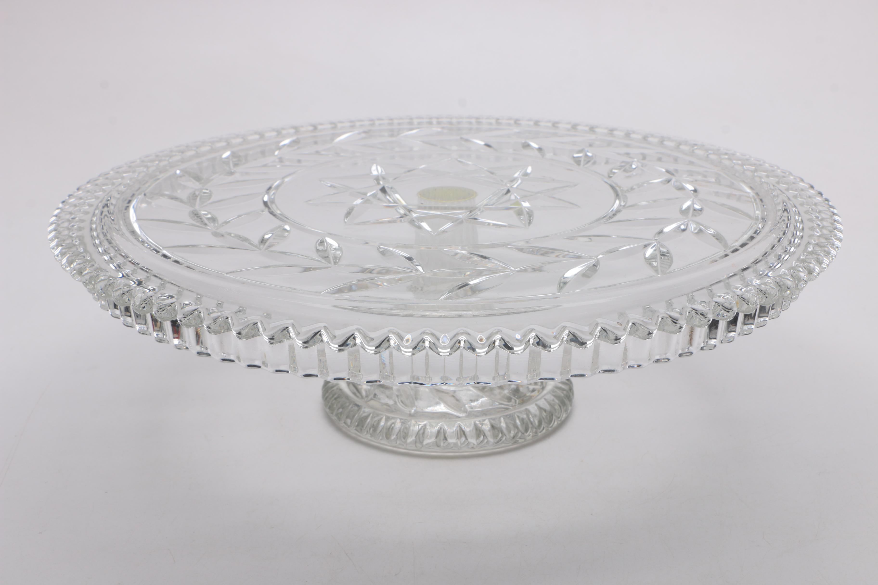 Collection of Silver Plate, Crystal, and Glass Tableware Including Godinger