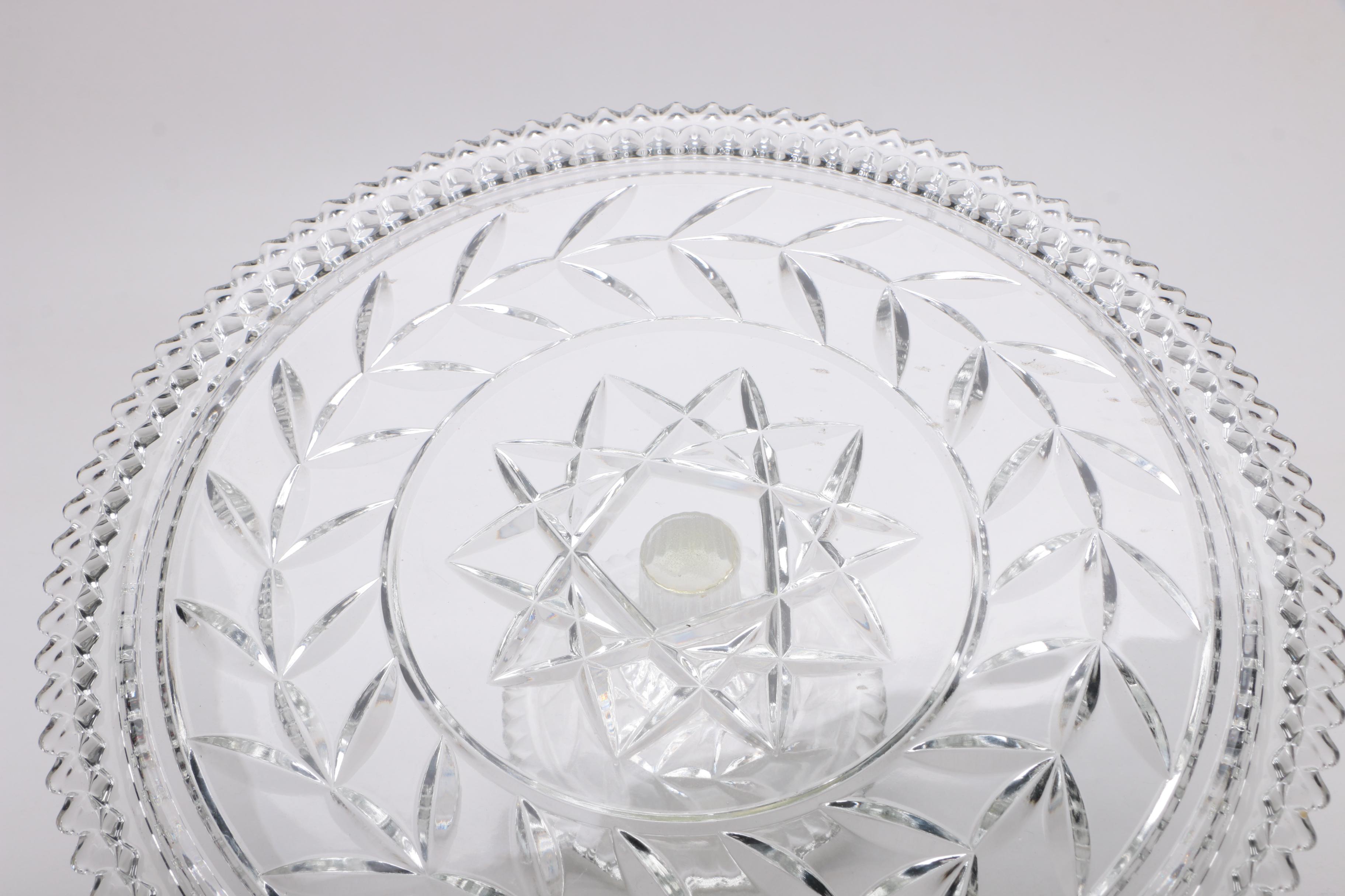 Collection of Silver Plate, Crystal, and Glass Tableware Including Godinger