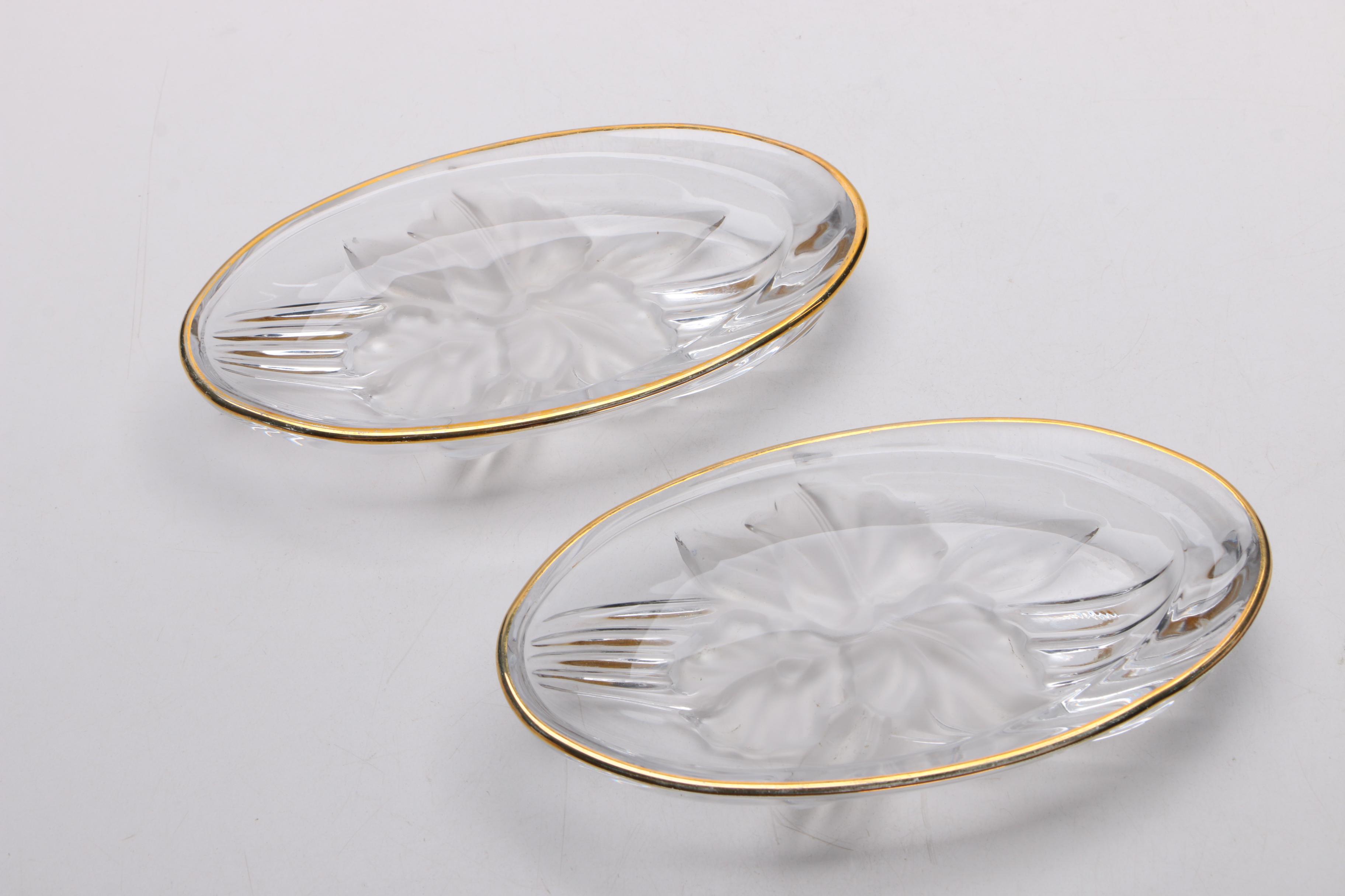 Collection of Silver Plate, Crystal, and Glass Tableware Including Godinger