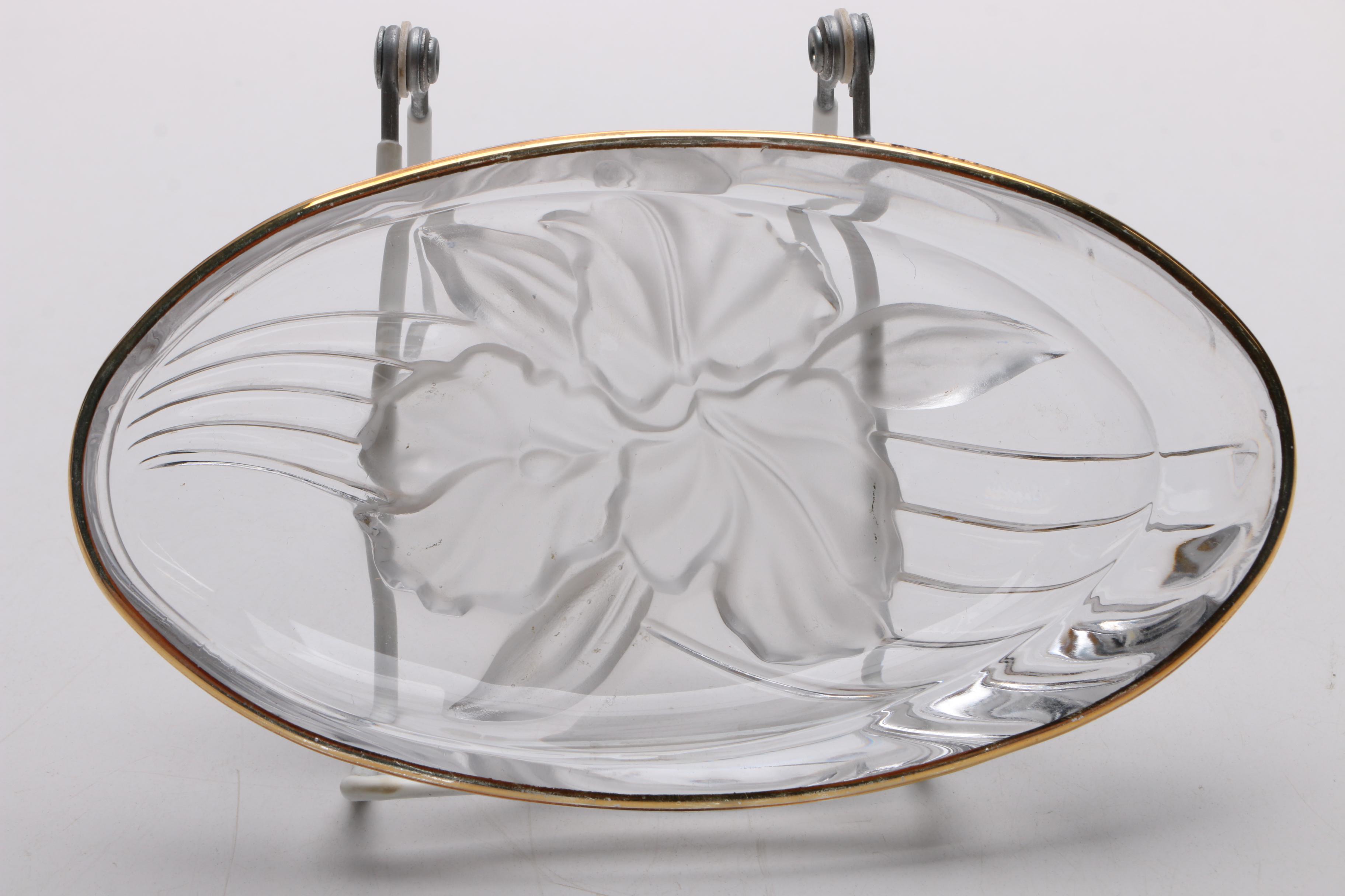 Collection of Silver Plate, Crystal, and Glass Tableware Including Godinger