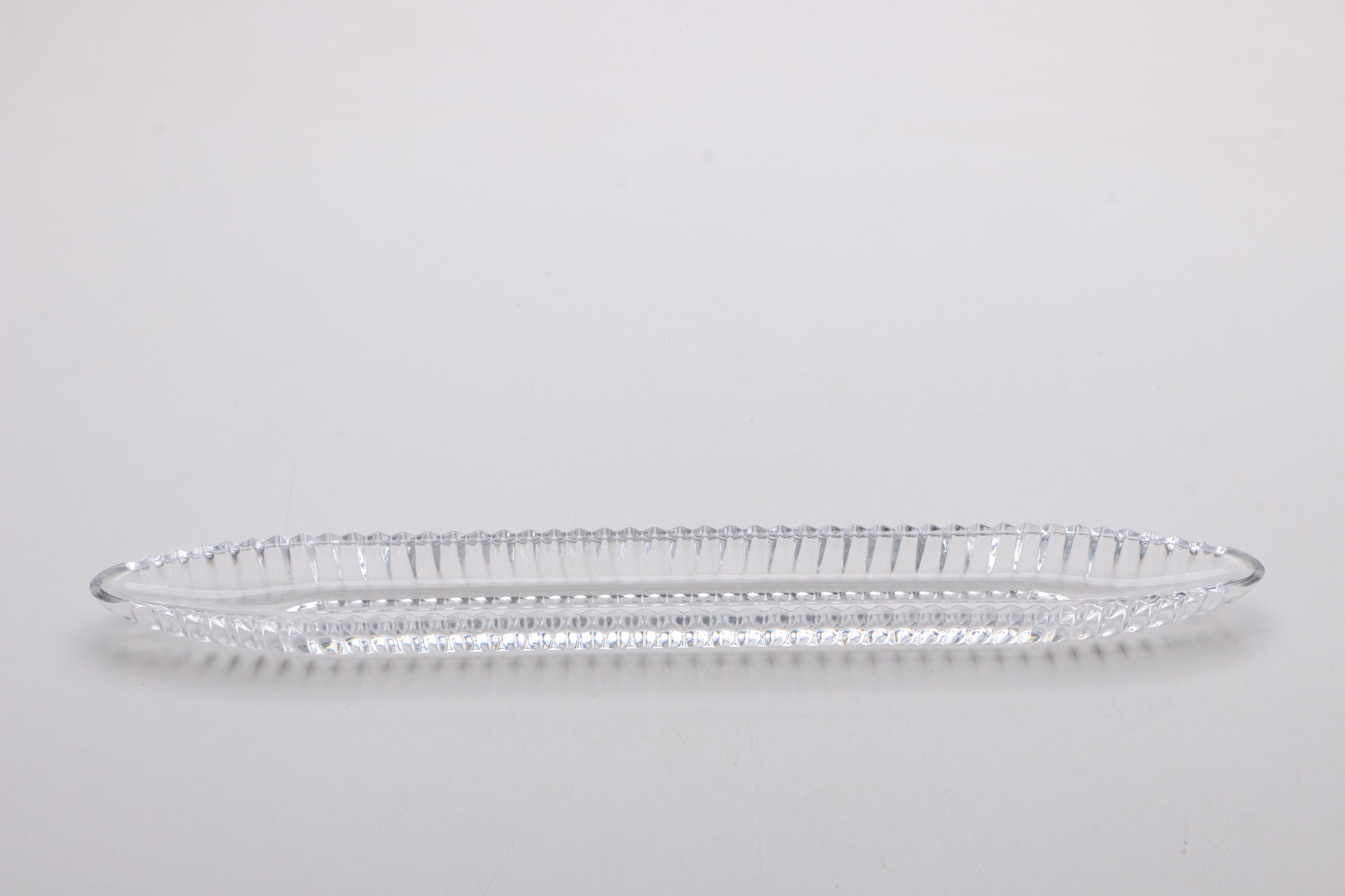 Collection of Silver Plate, Crystal, and Glass Tableware Including Godinger