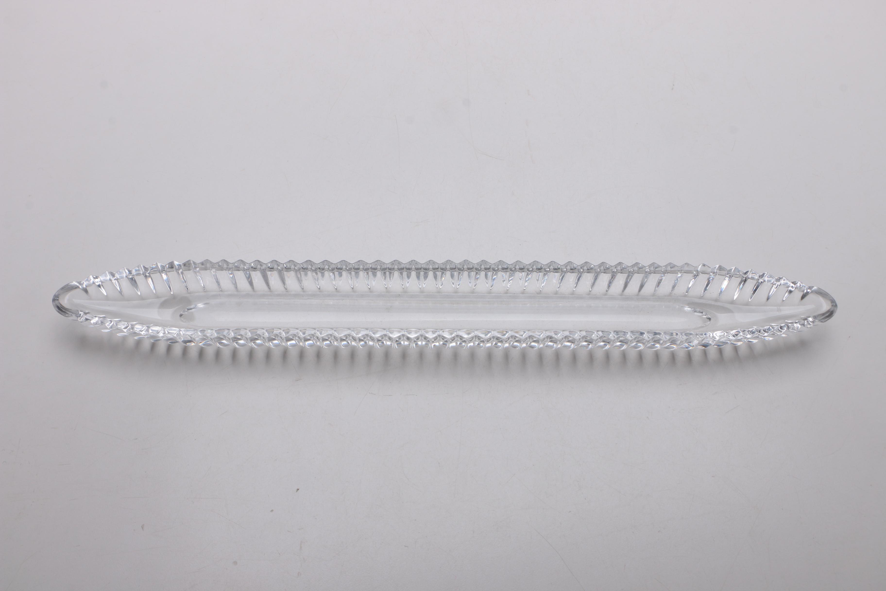 Collection of Silver Plate, Crystal, and Glass Tableware Including Godinger