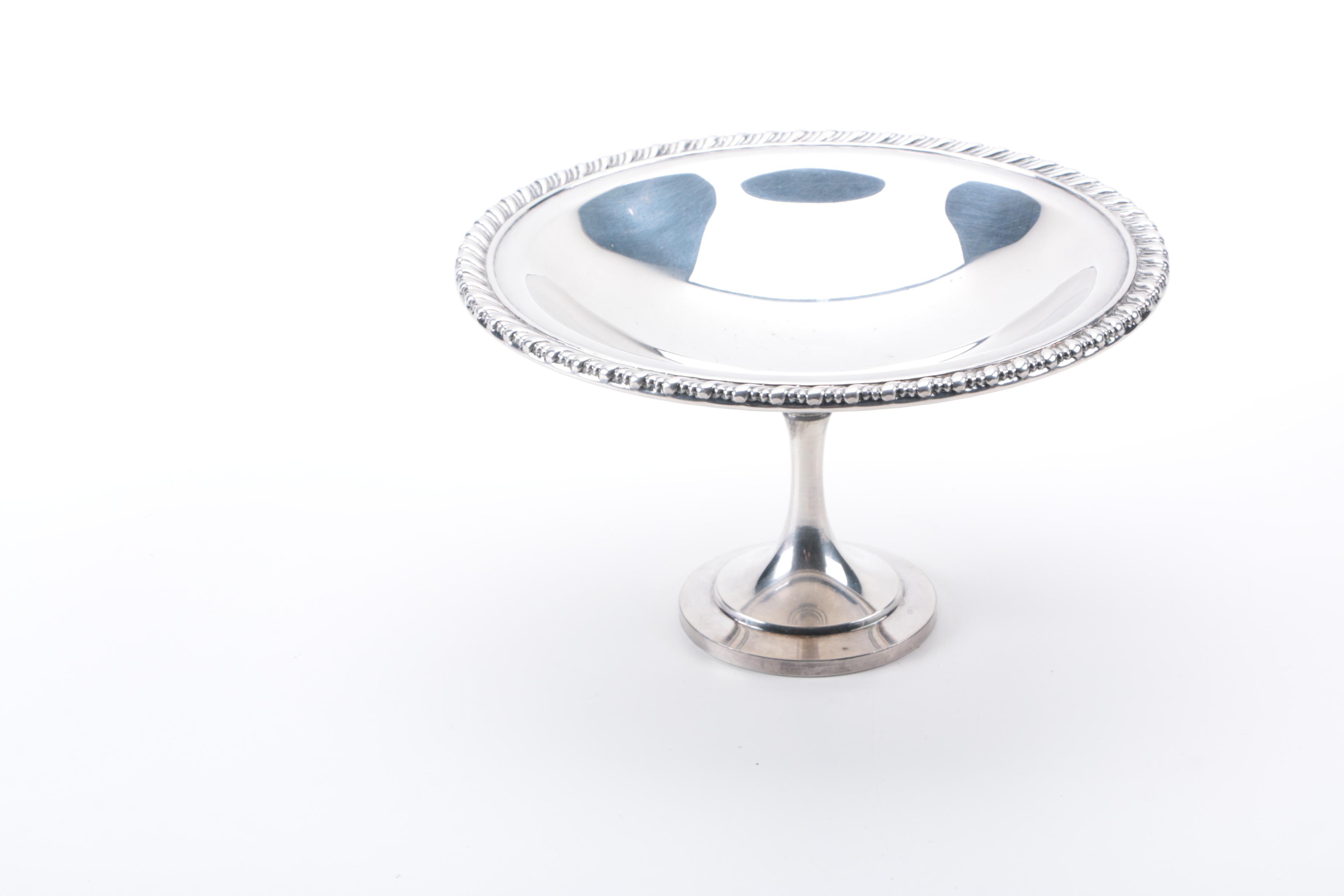 Assortment of Swedish and American Silver Plate Serveware