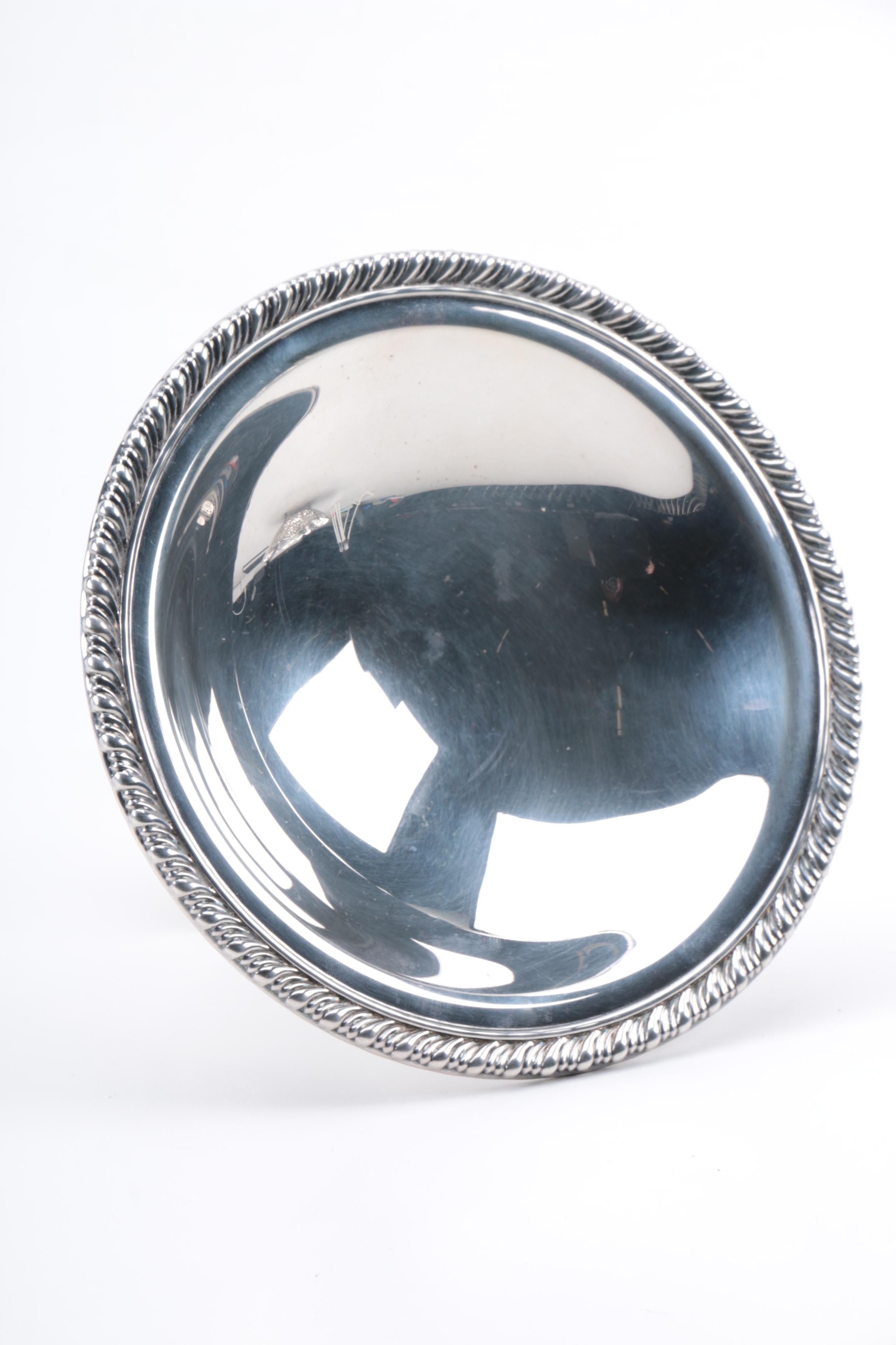 Assortment of Swedish and American Silver Plate Serveware