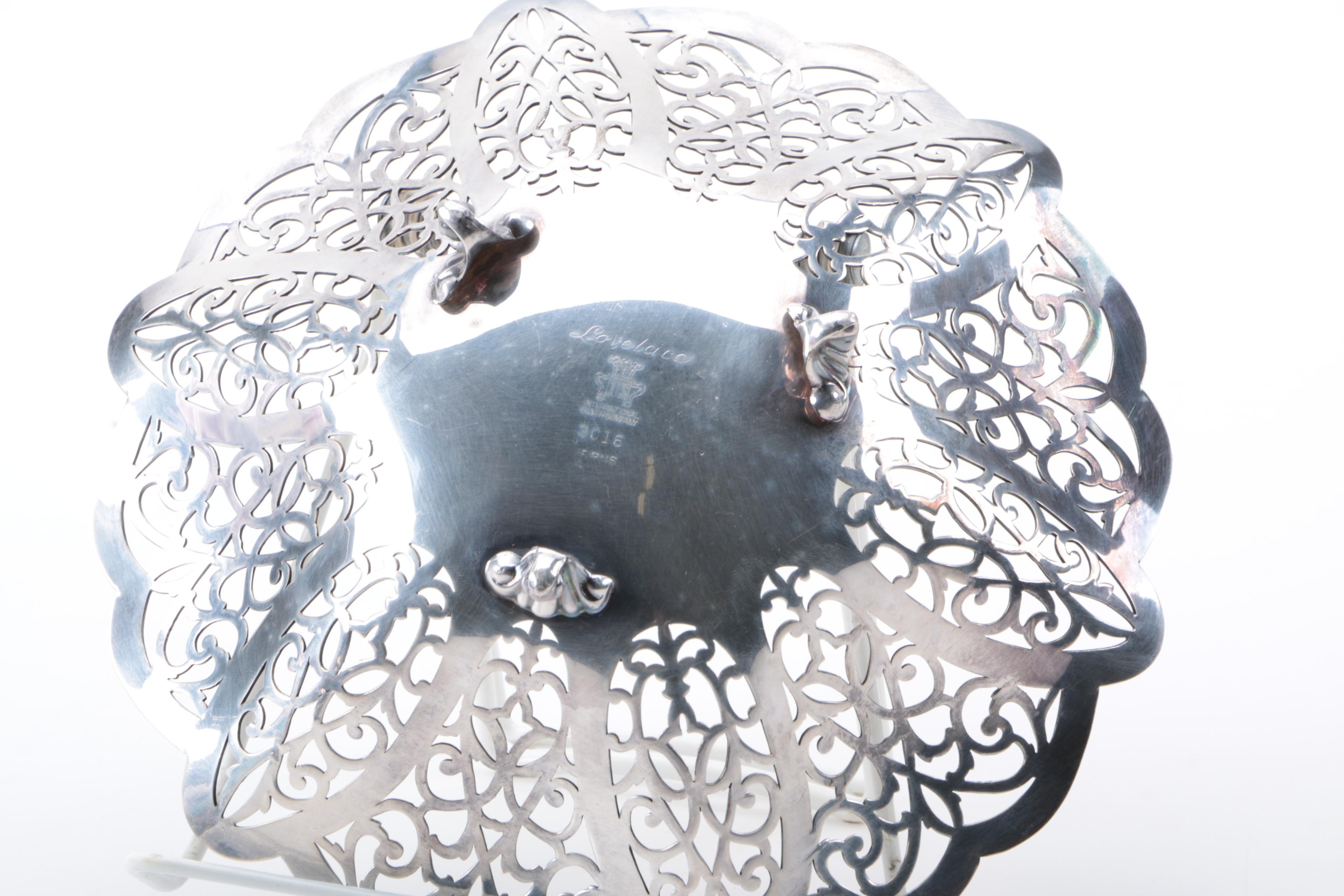 Assortment of Swedish and American Silver Plate Serveware