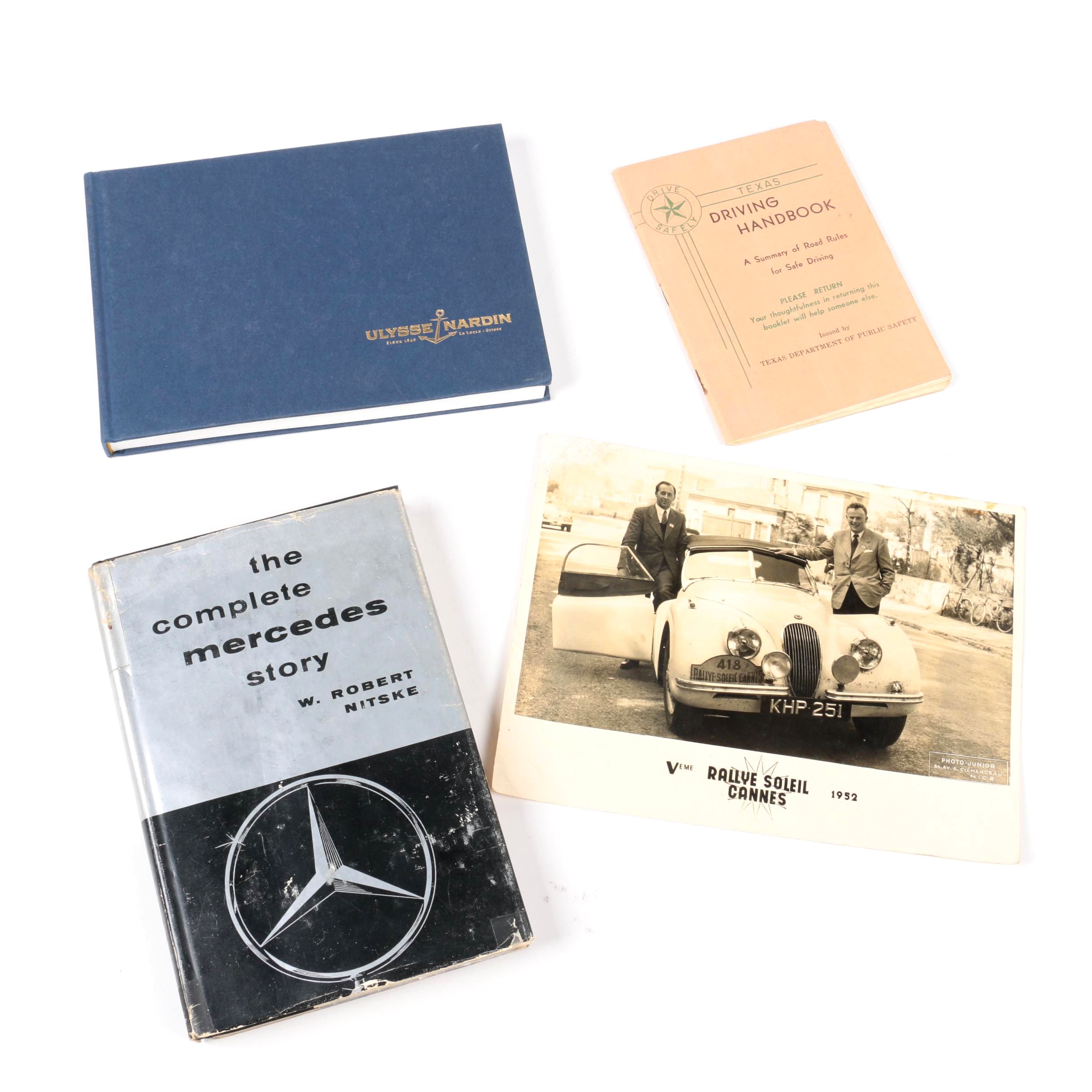 Photograph from the 1952 Rallye Soleil Cannes and Automobile Books