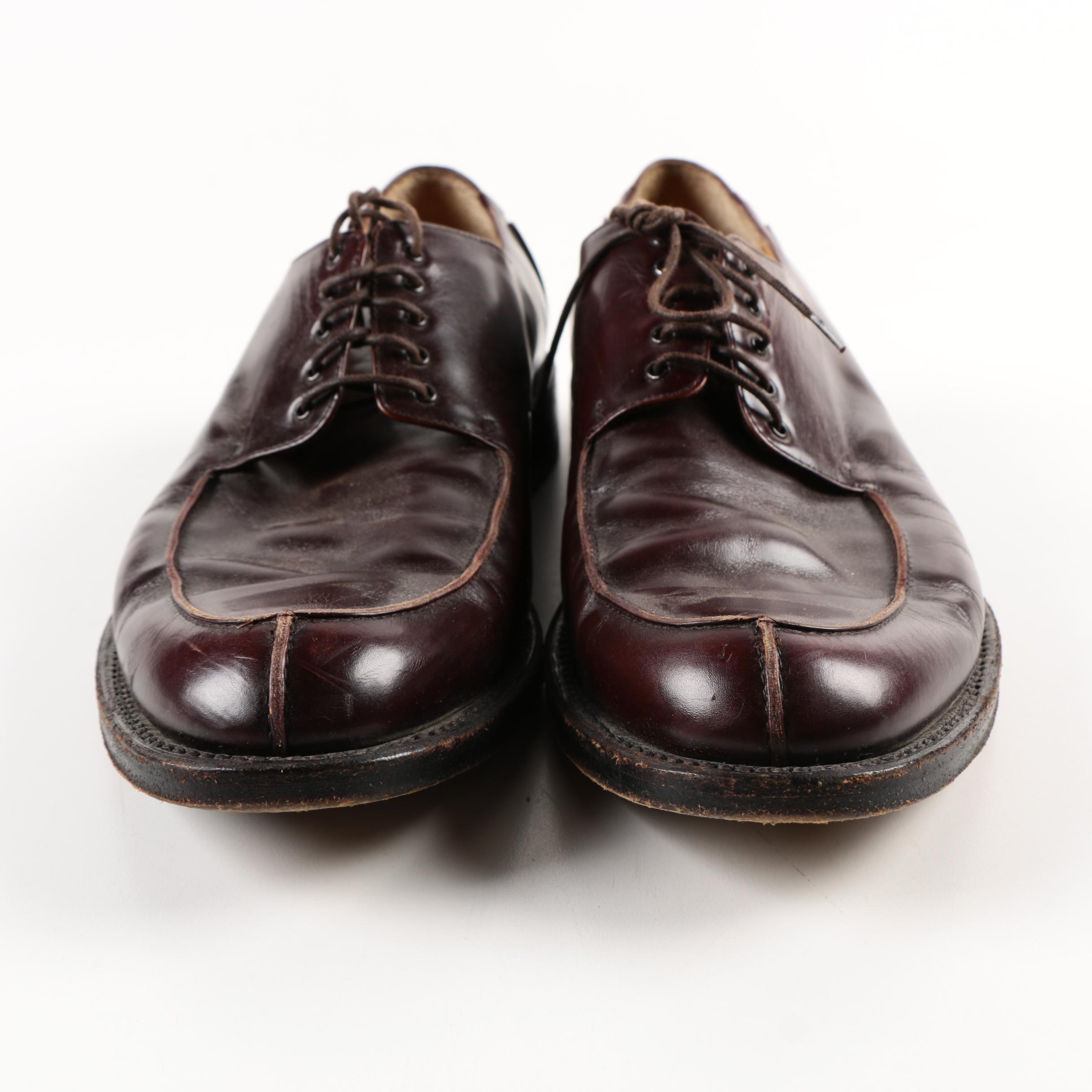 Men's Salvatore Ferragamo Brown Leather Dress Shoes