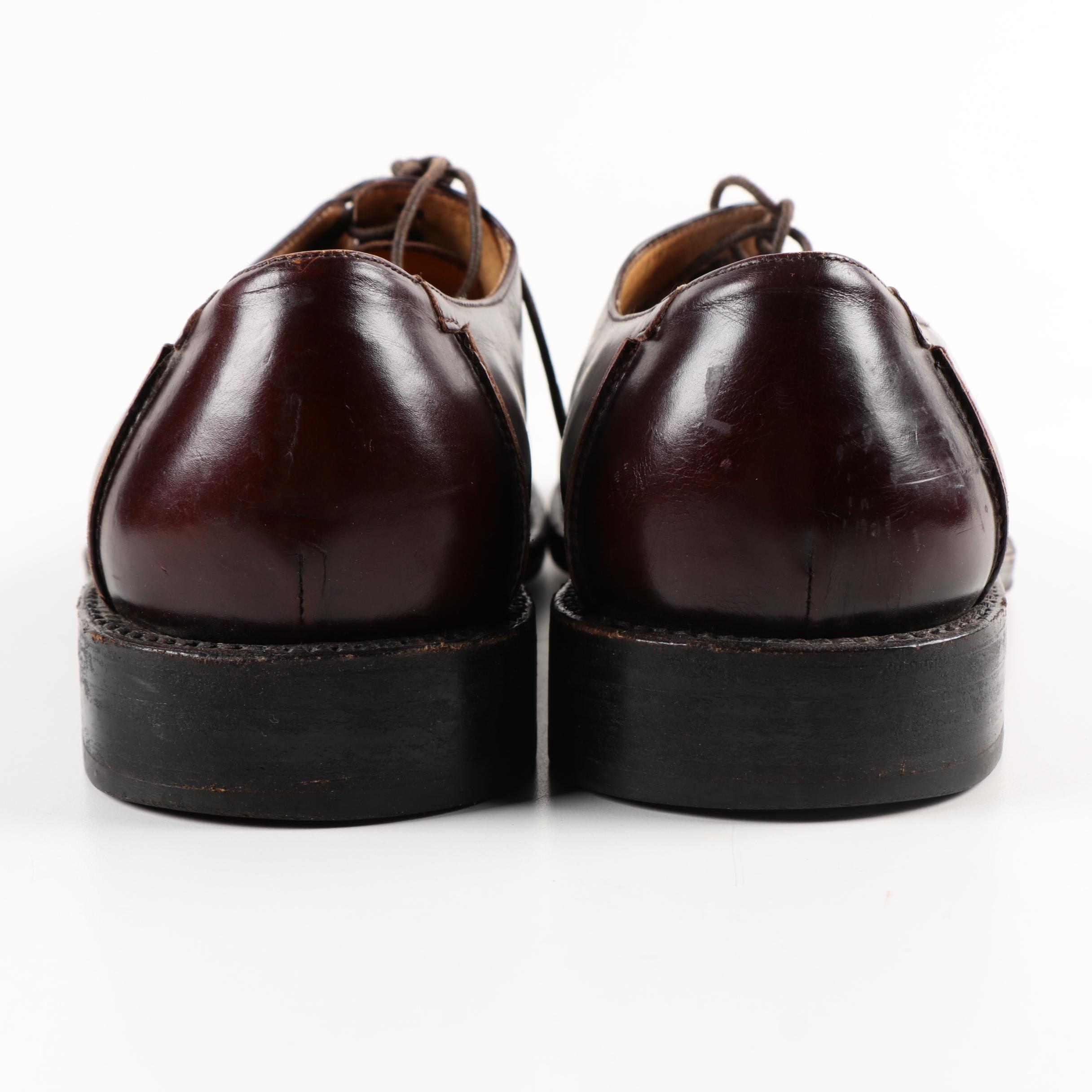 Men's Salvatore Ferragamo Brown Leather Dress Shoes