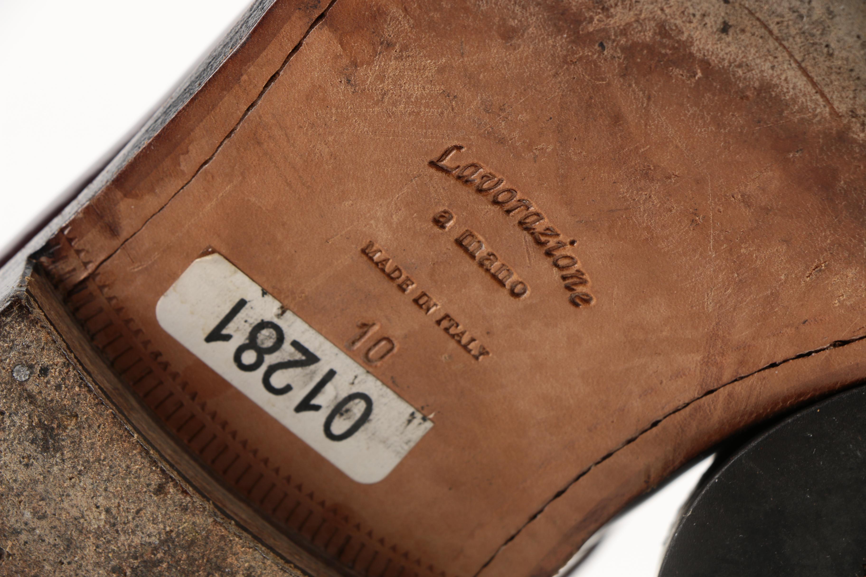 Men's Salvatore Ferragamo Brown Leather Dress Shoes