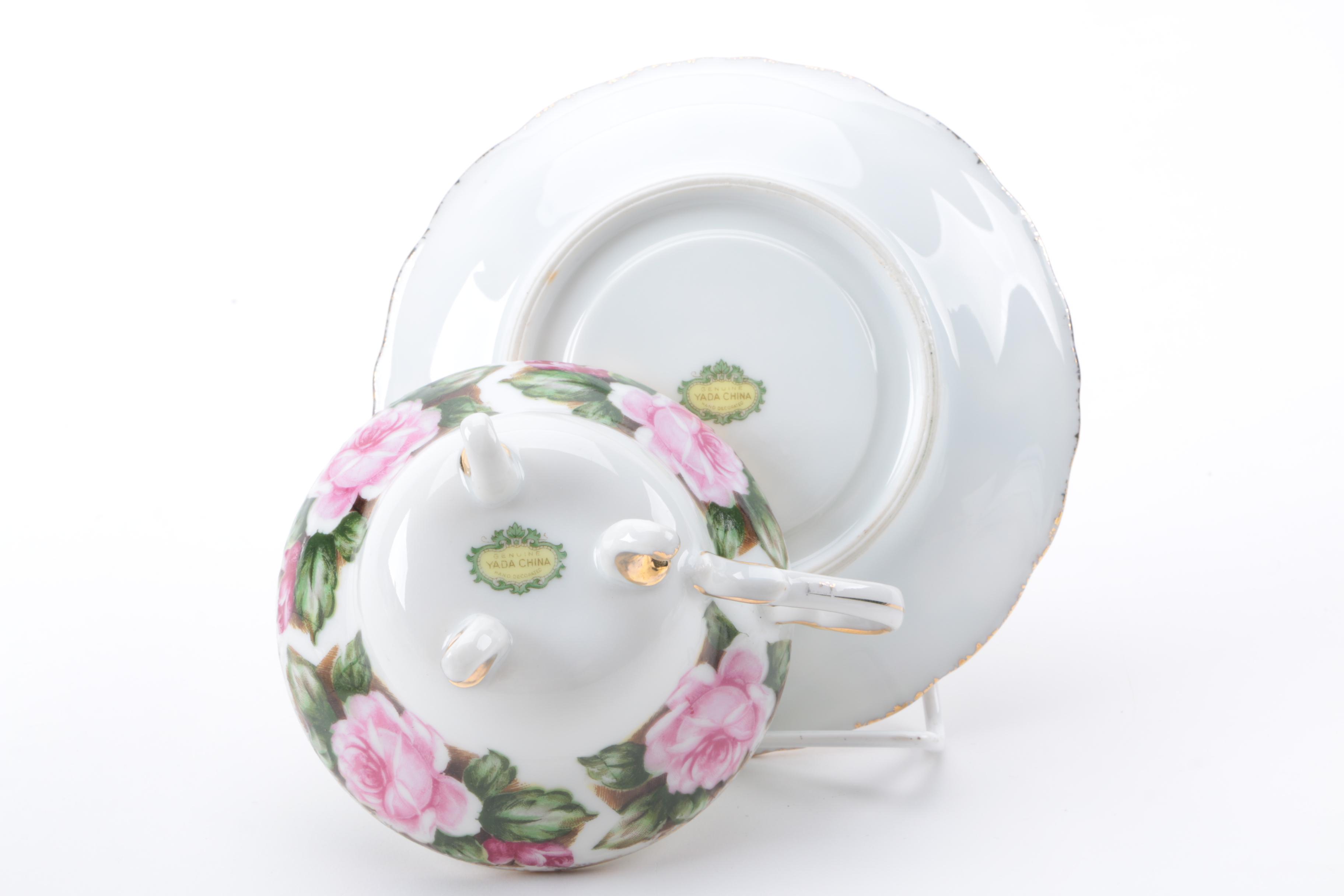 Porcelain Teacups and Saucers Including Royal Vale and Royal Albert