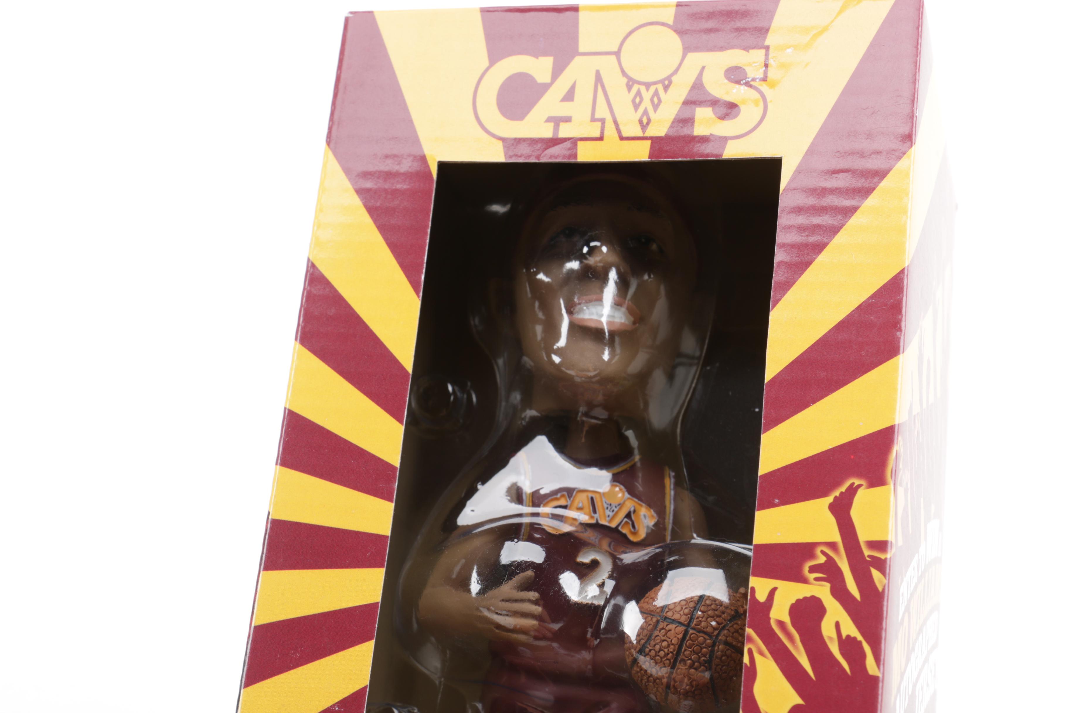 Cleveland Indians and Cavaliers Bobbleheads