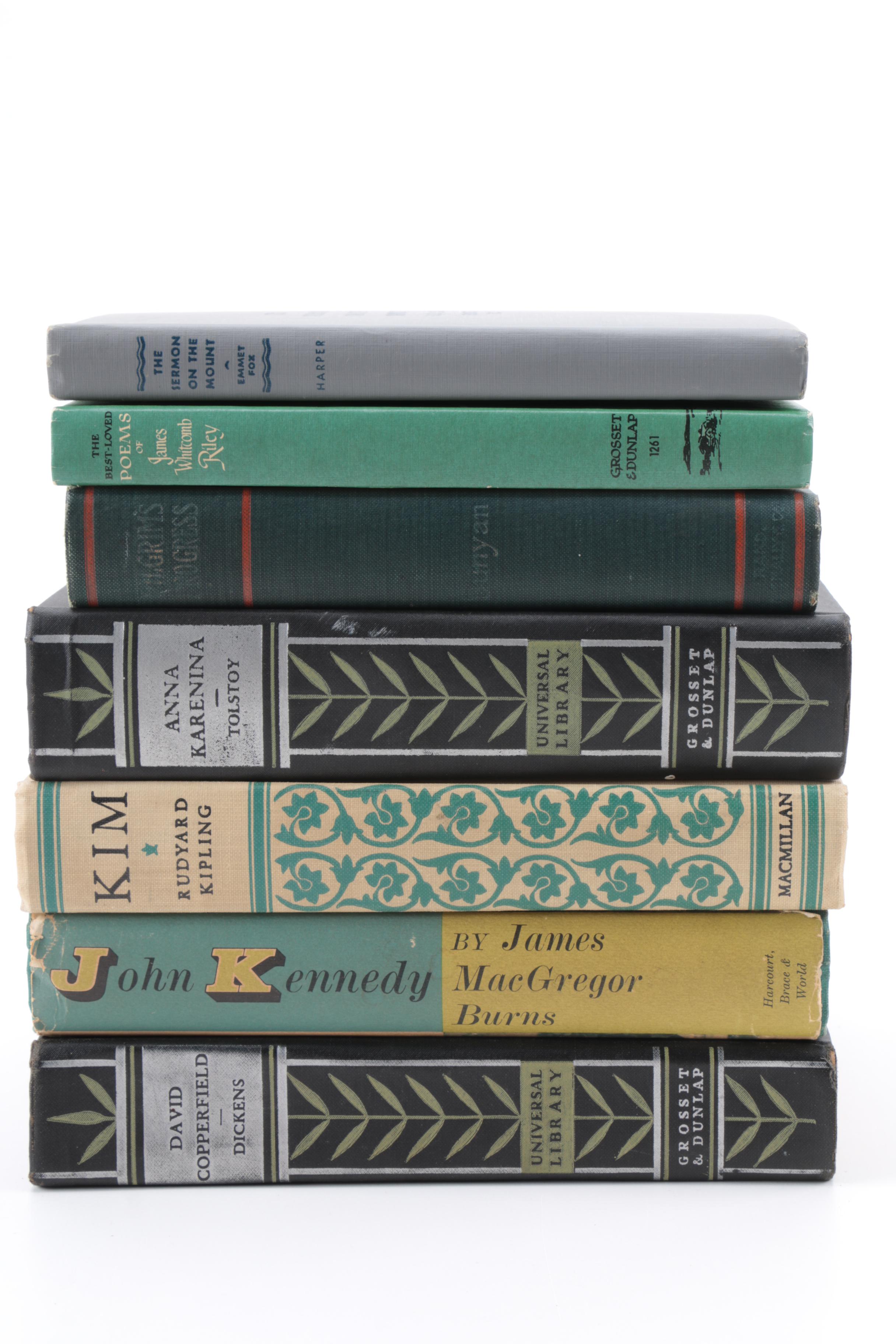 Assorted Vintage Hardcover Books