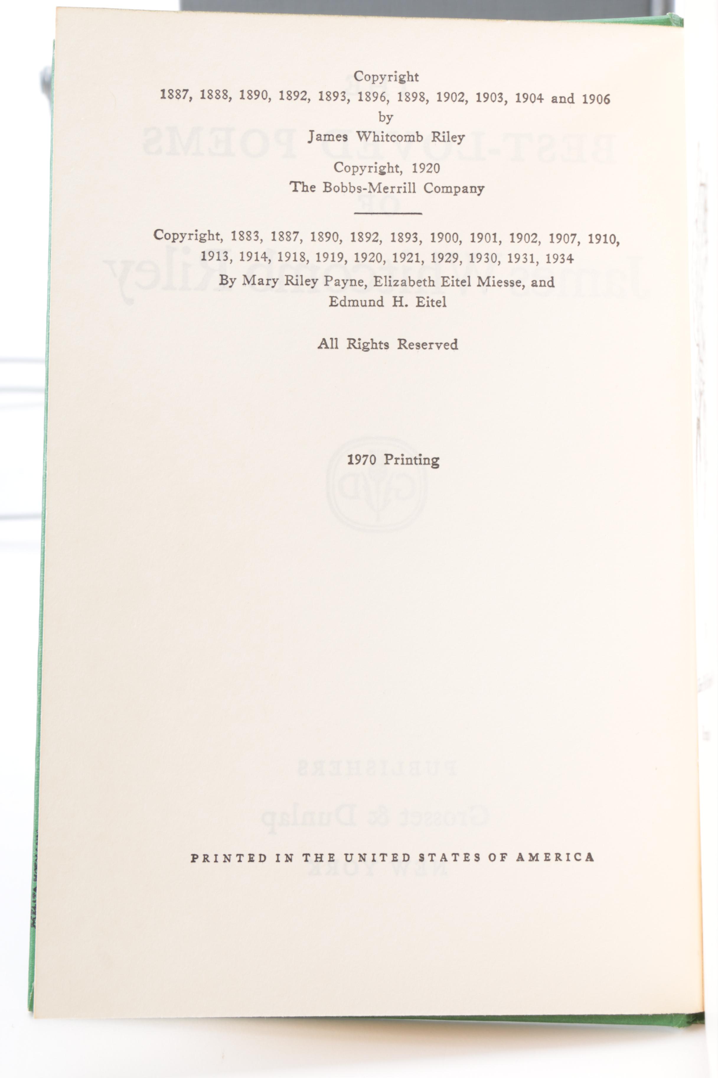 Assorted Vintage Hardcover Books