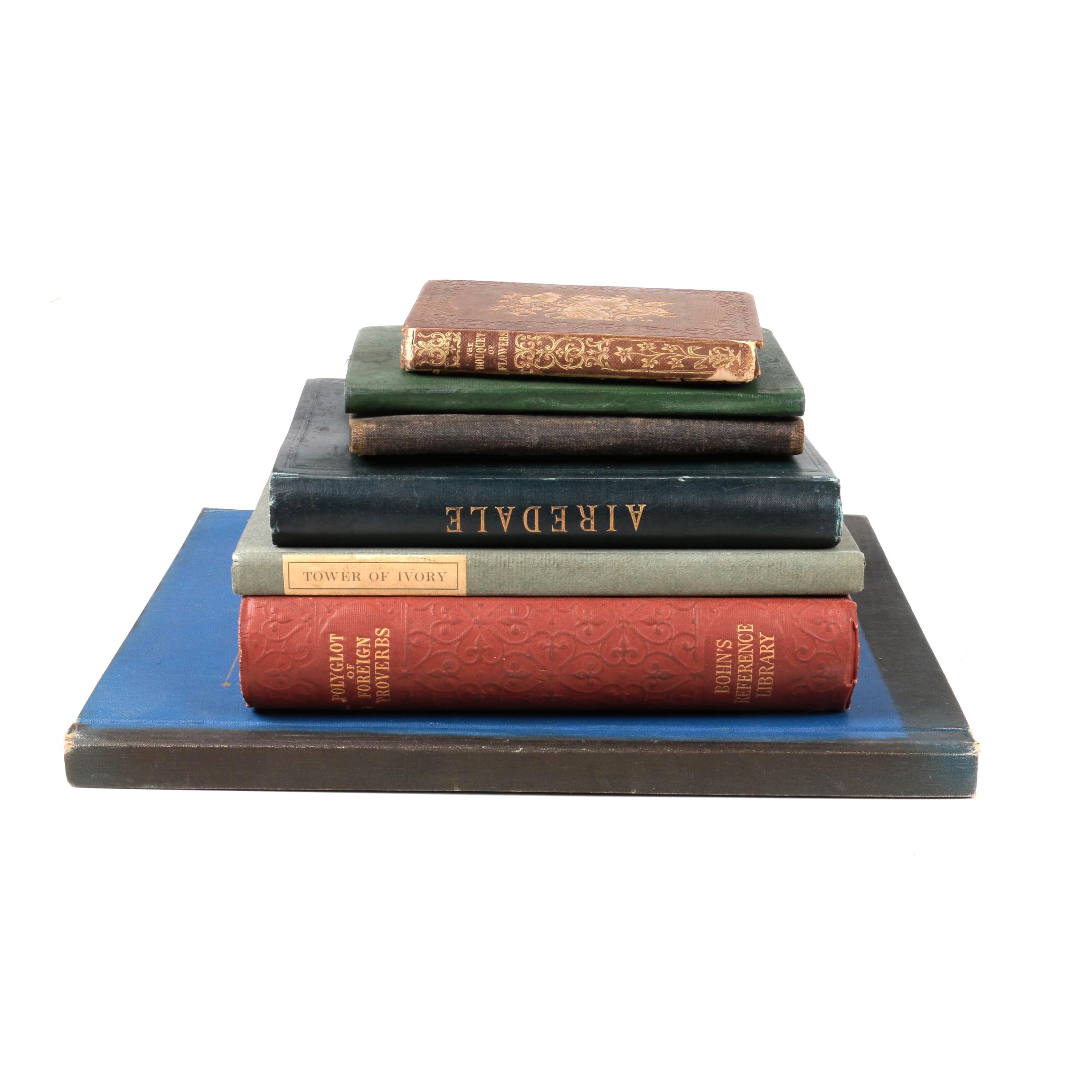 Assorted Vintage Hardcover Books