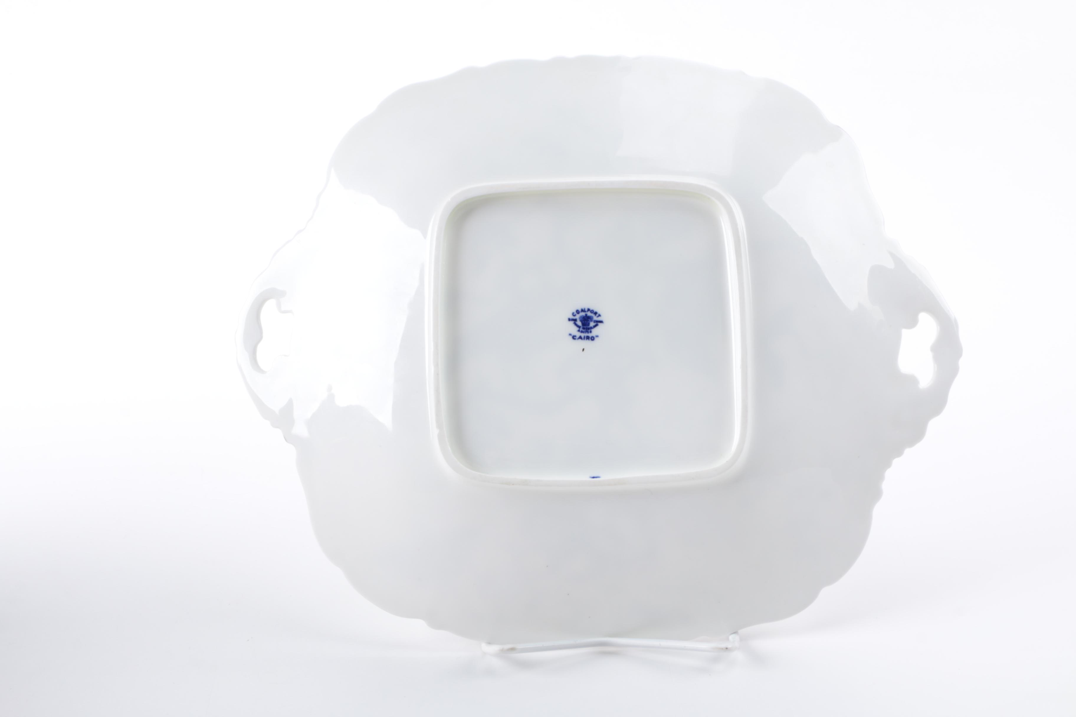 Coalport "Cairo" Handled Cake Plate