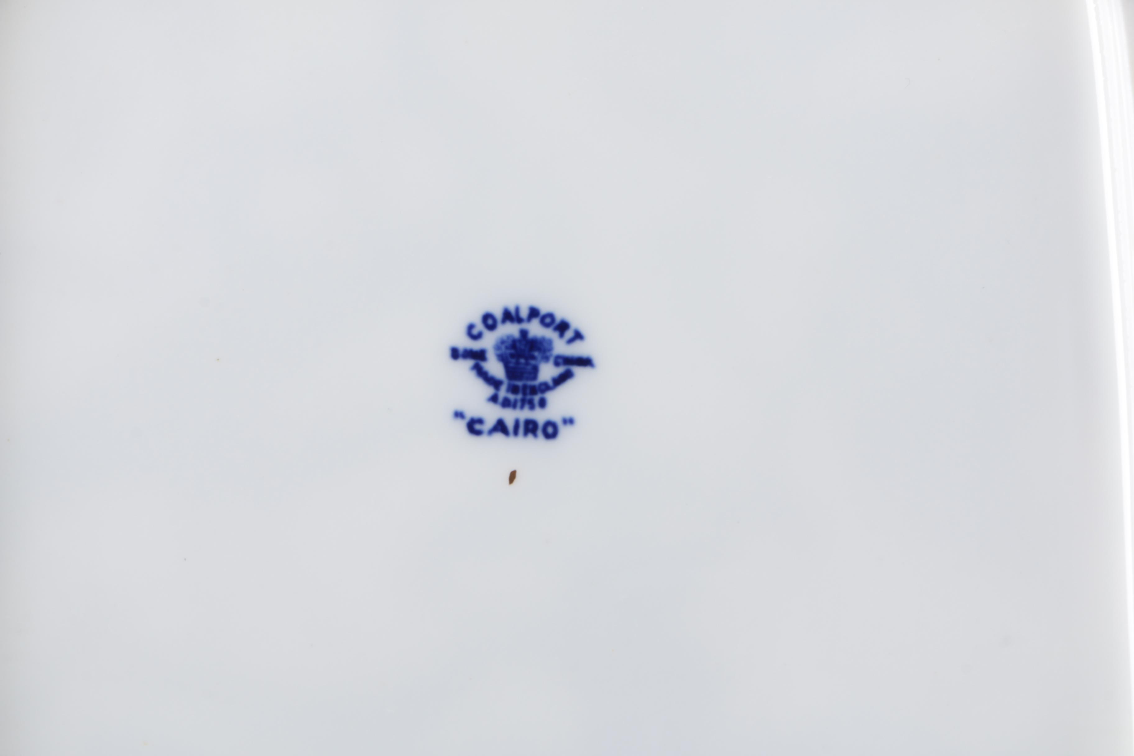 Coalport "Cairo" Handled Cake Plate