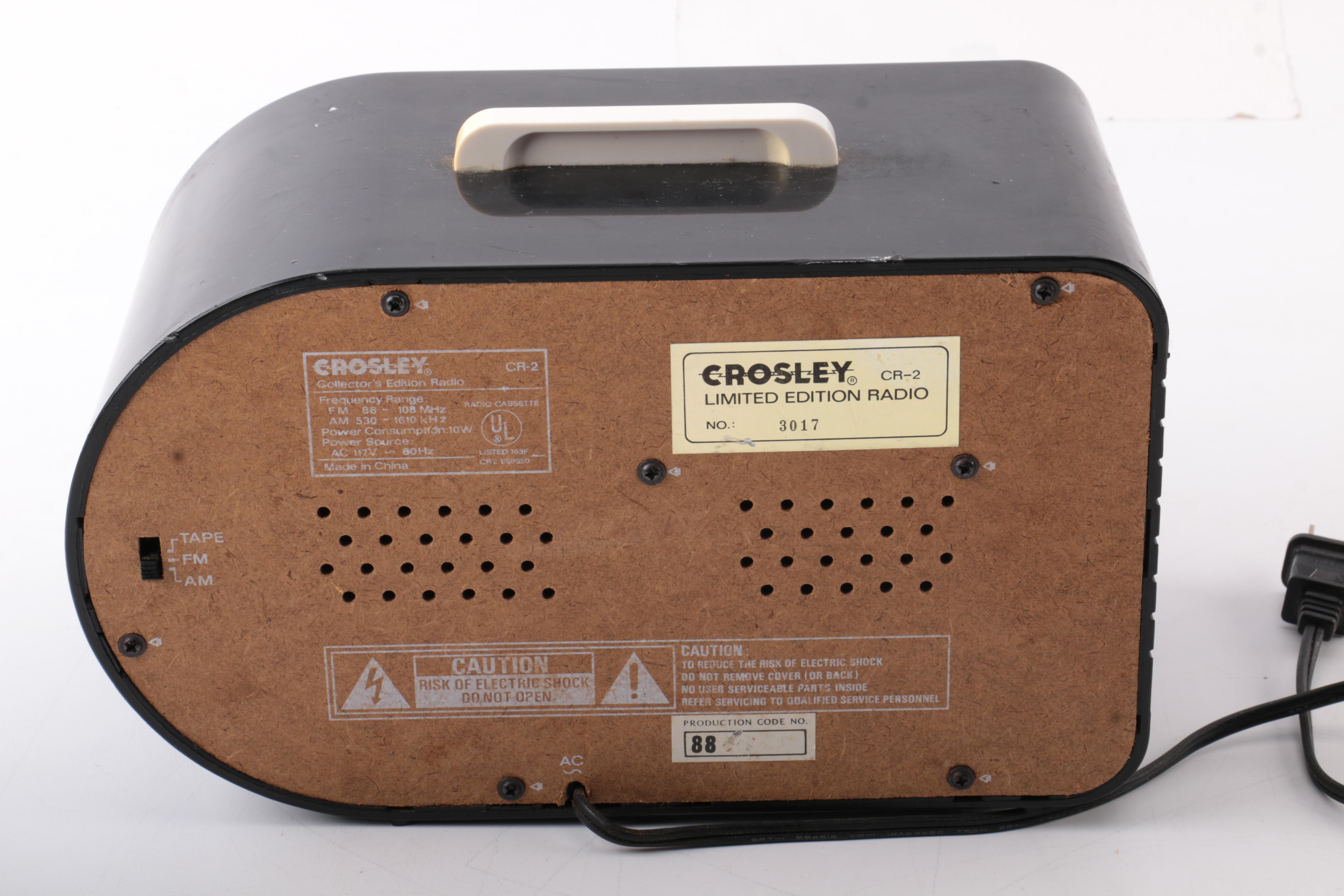 Crosley "Collector's Edition" AM/FM Radio