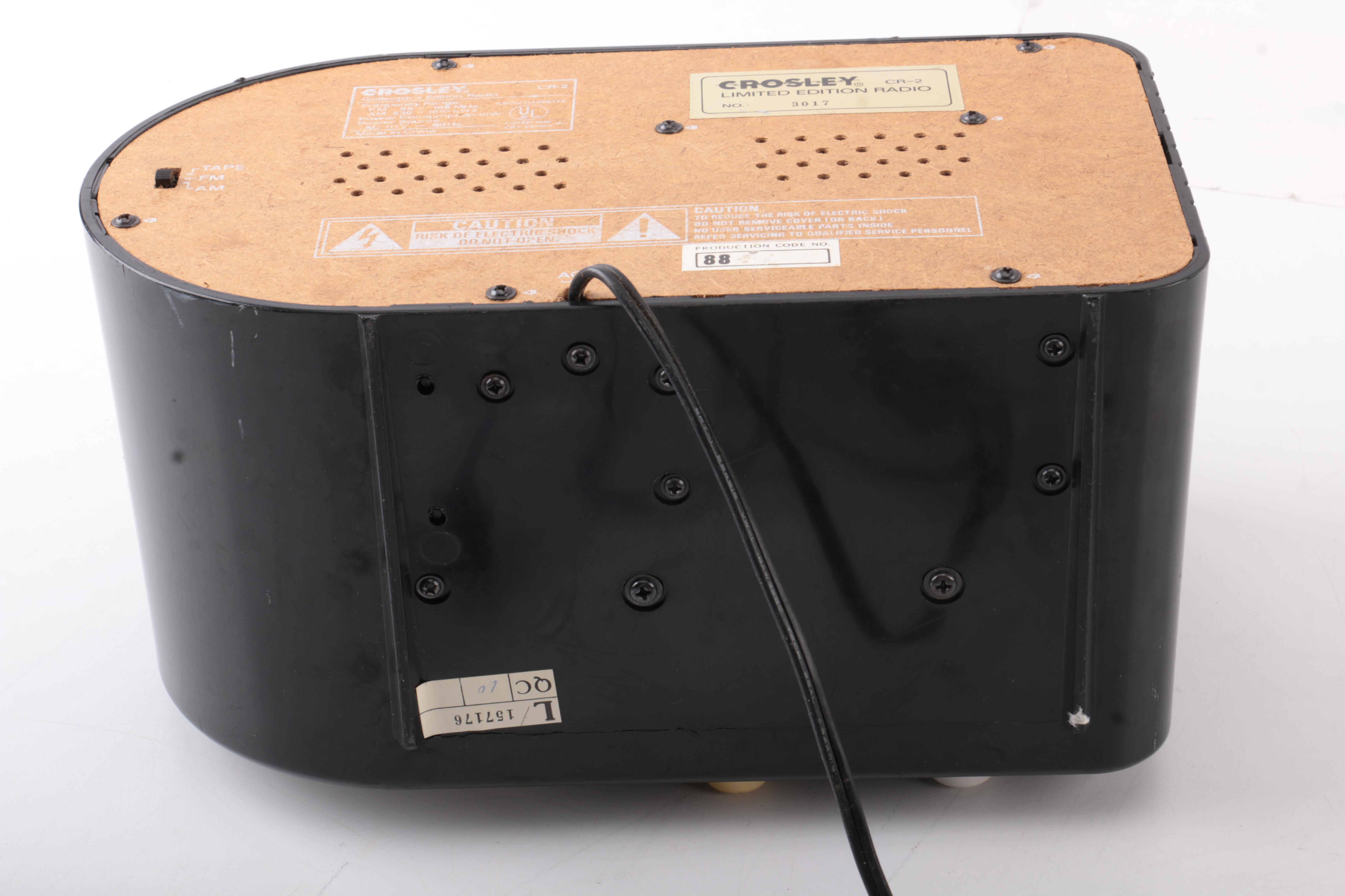 Crosley "Collector's Edition" AM/FM Radio