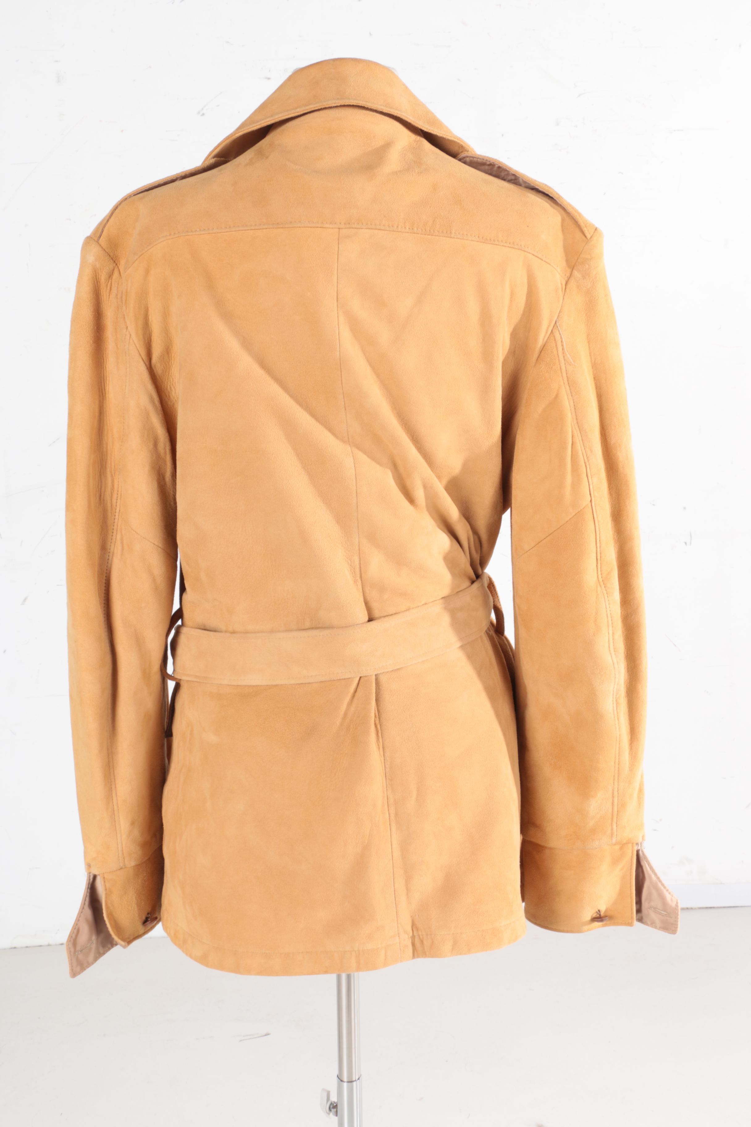 Men's Vintage A Robert Lewis Idea Suede Field Jacket