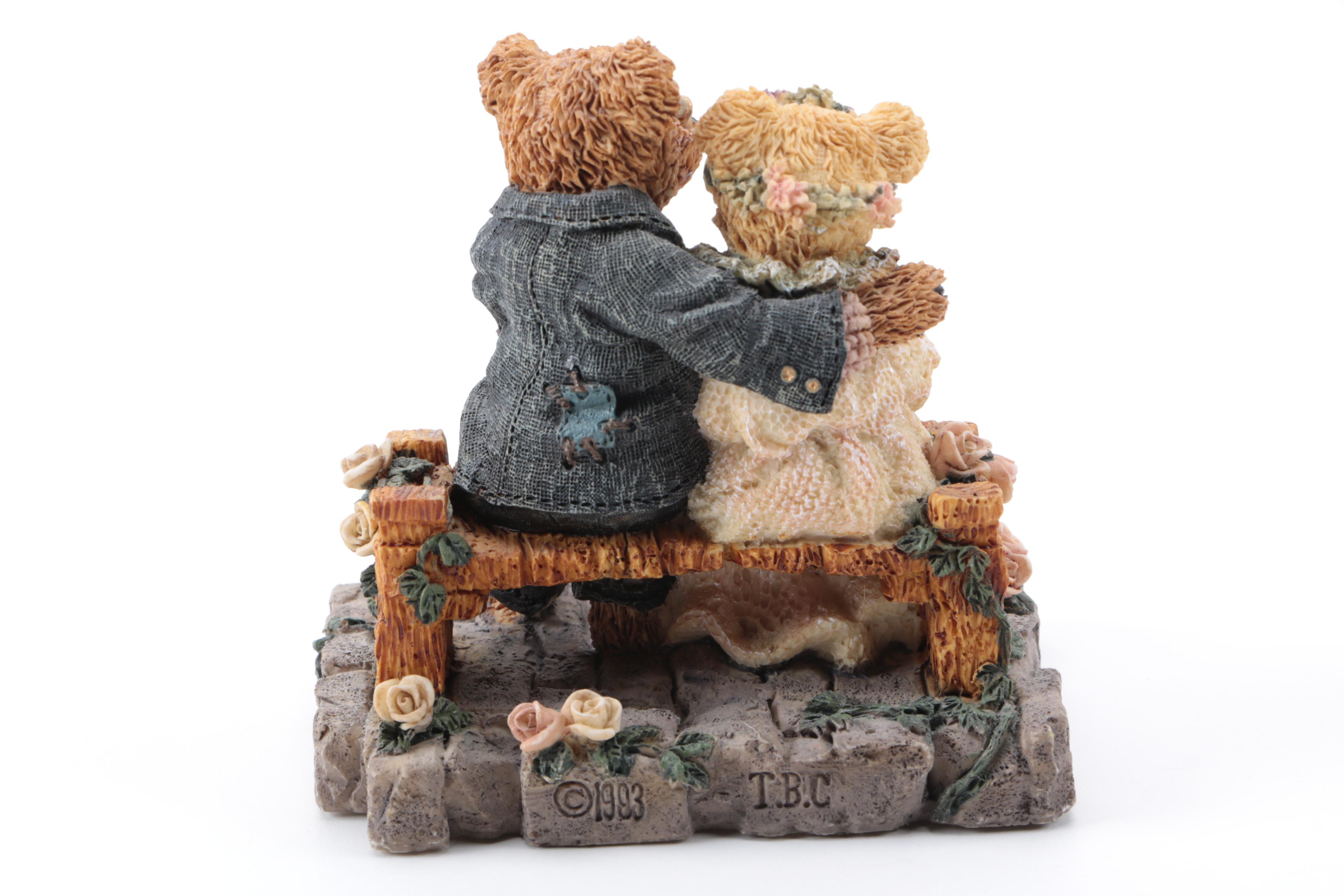 Pair of Boyds Bears & Friends Figurines