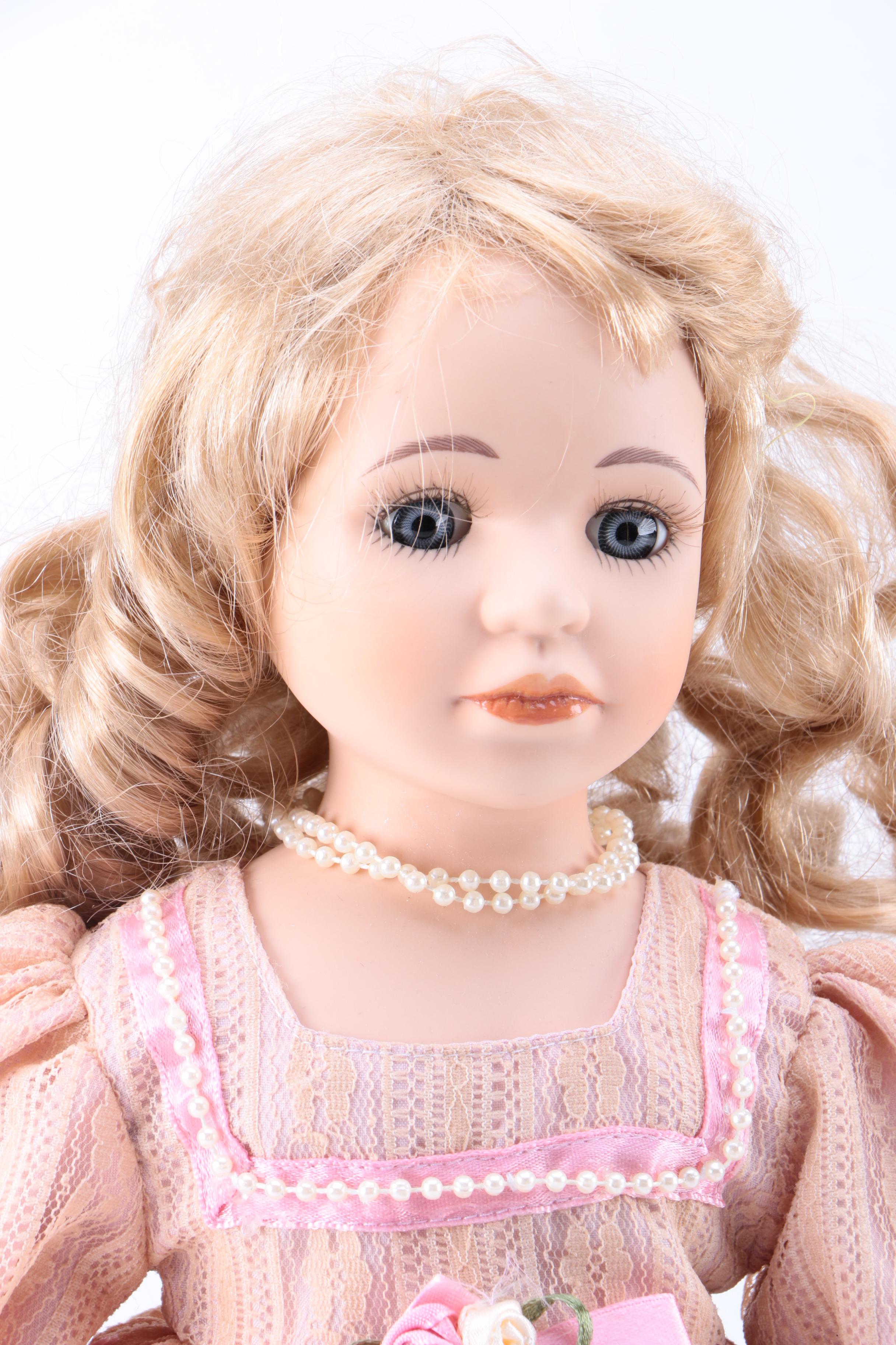 Vintage Regency Fine Arts Porcelain Doll