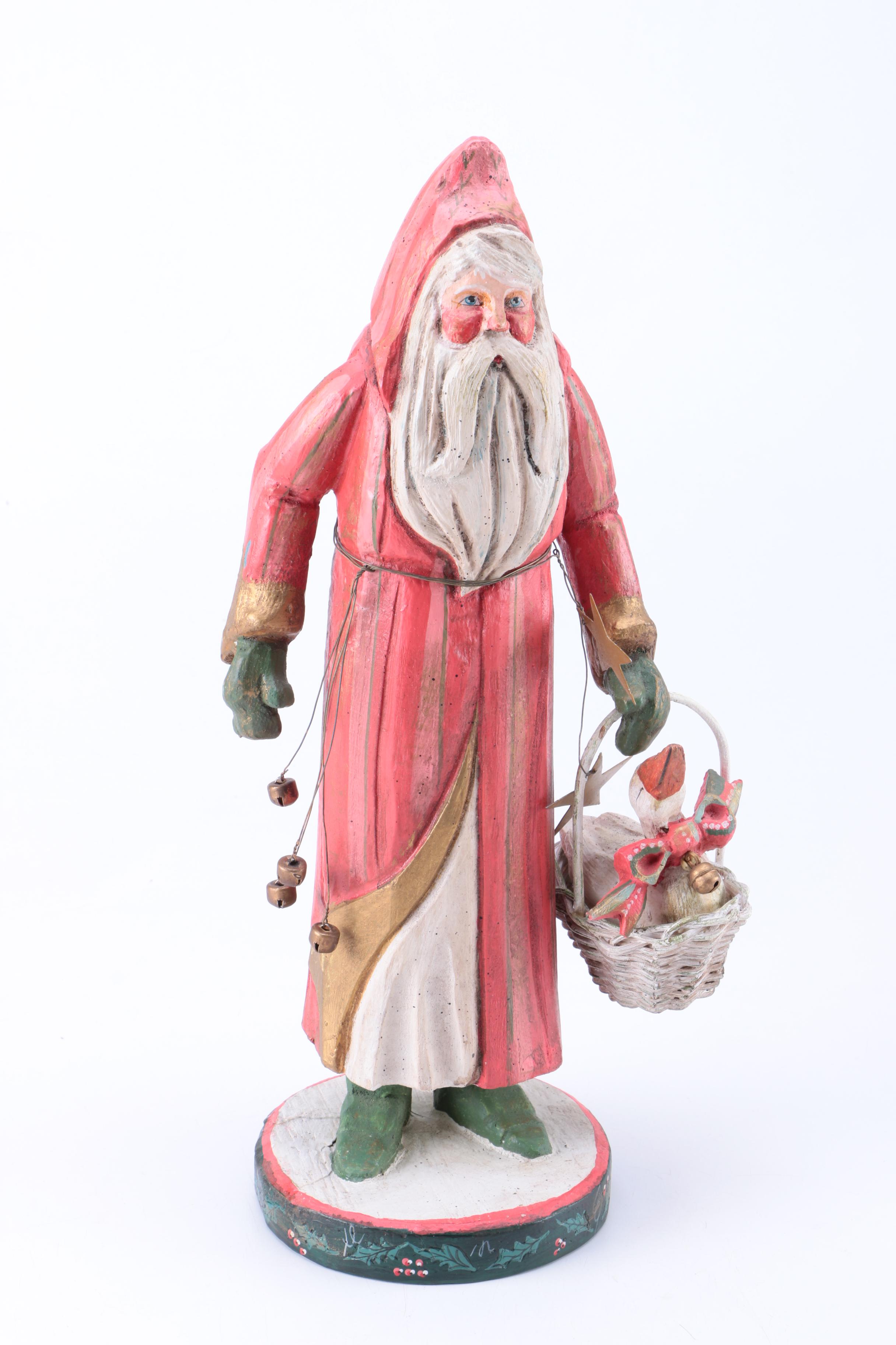 Wooden Christmas Themed Figurines