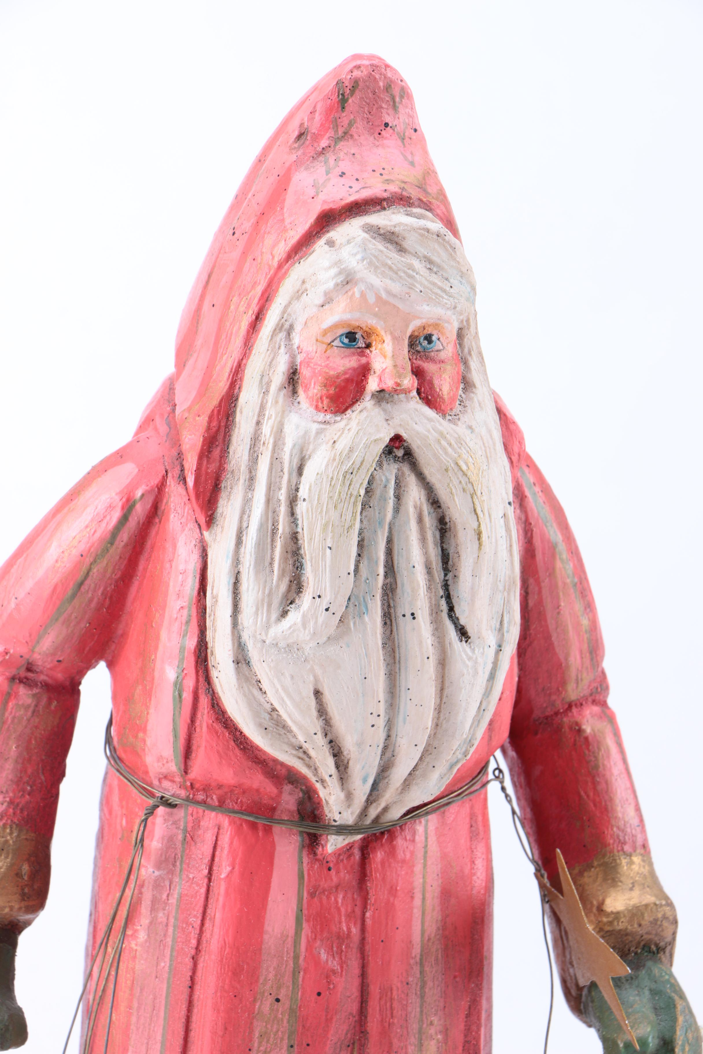 Wooden Christmas Themed Figurines