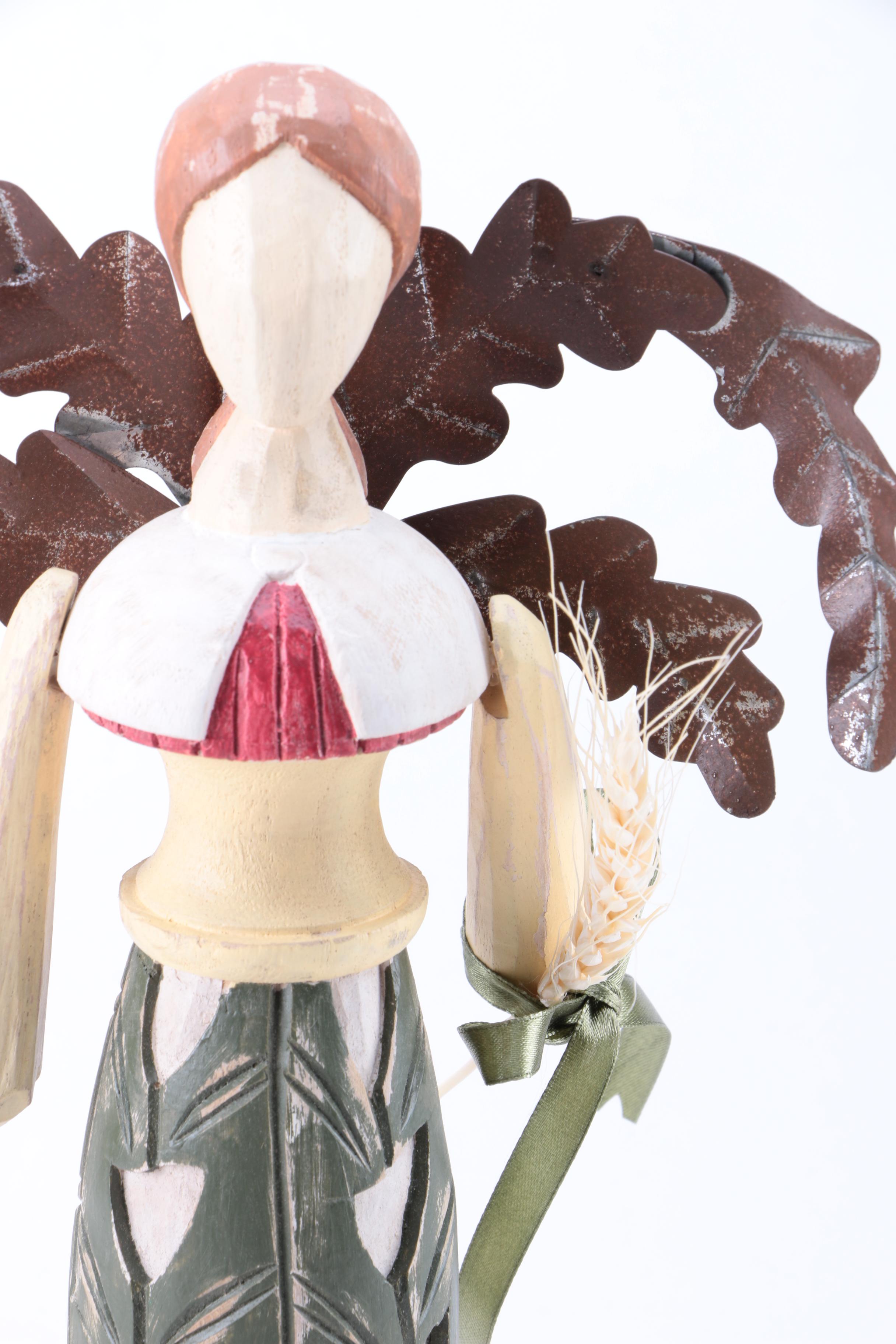 Wooden Christmas Themed Figurines