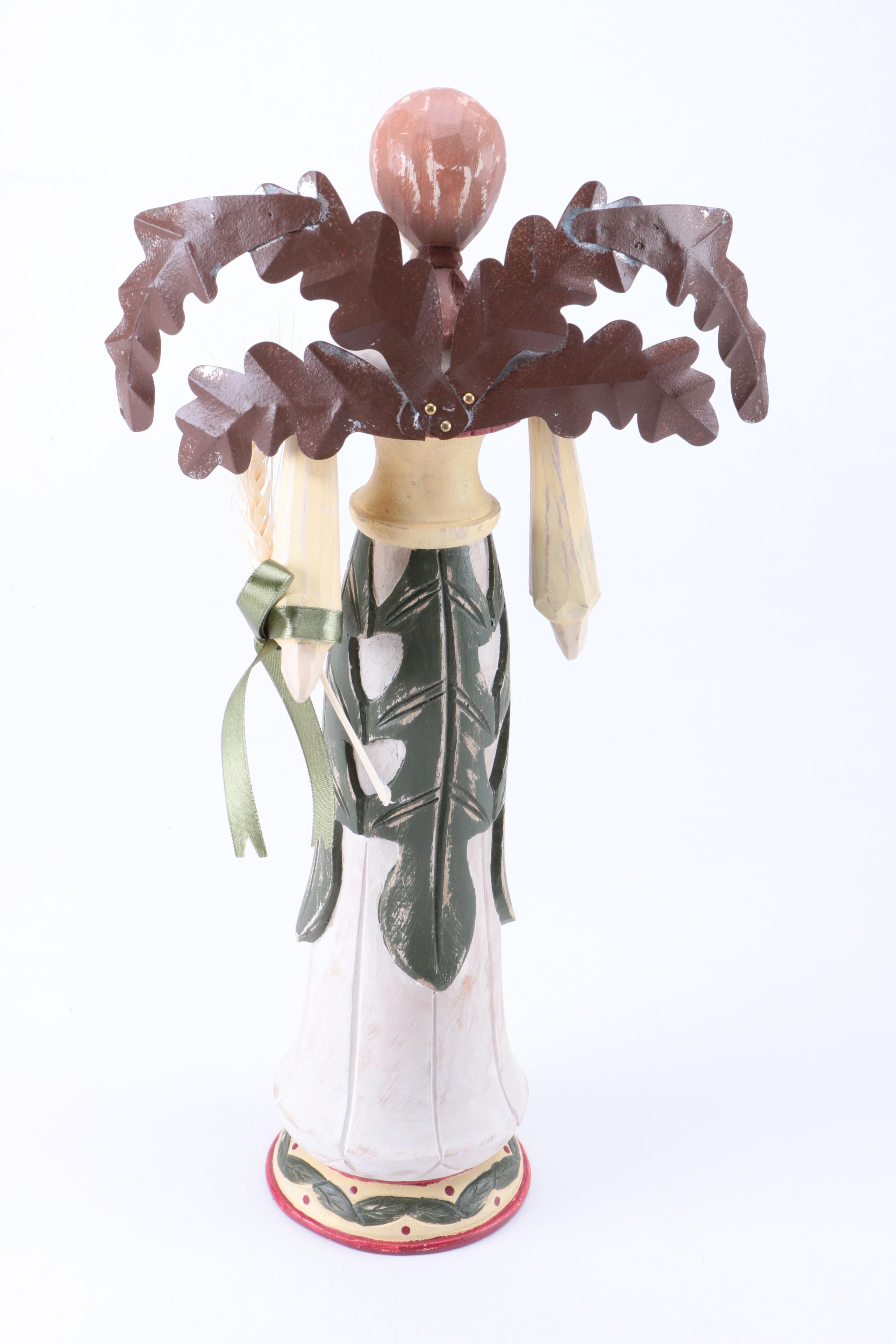 Wooden Christmas Themed Figurines