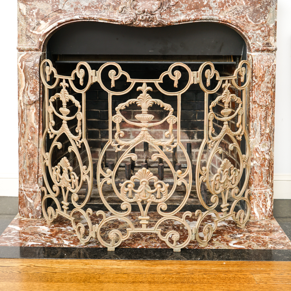 Ornate Fireplace Screen