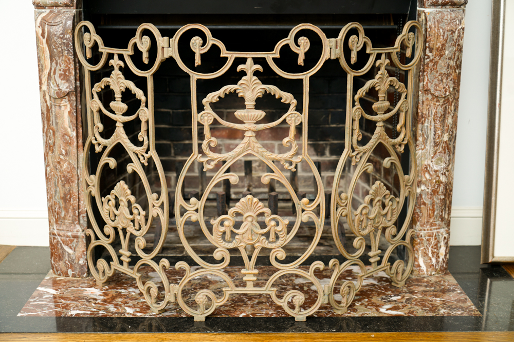 Ornate Fireplace Screen