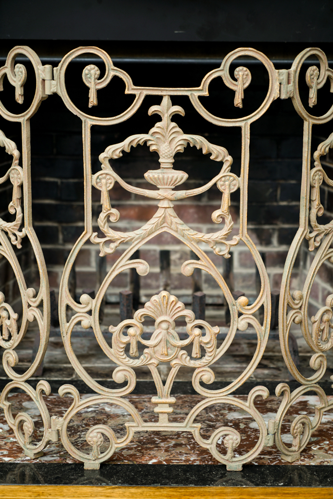 Ornate Fireplace Screen