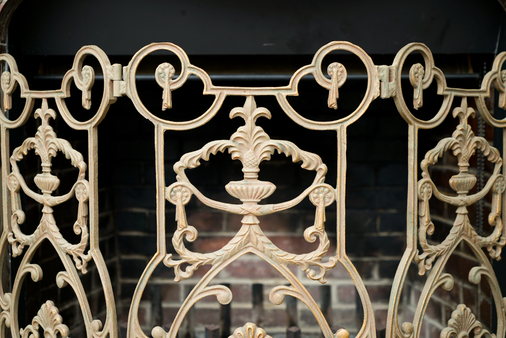 Ornate Fireplace Screen