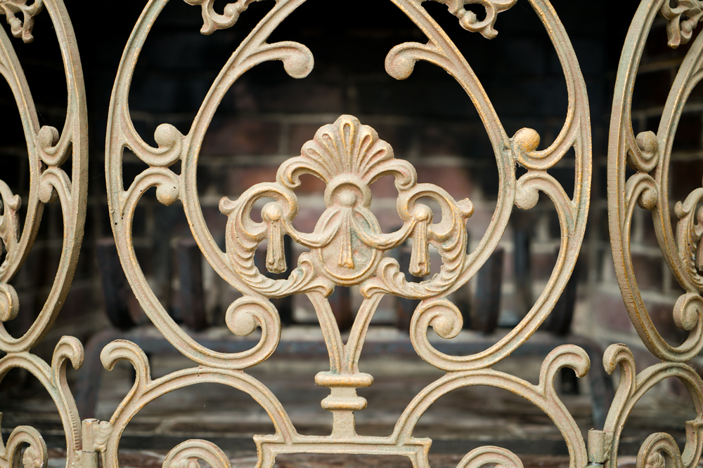 Ornate Fireplace Screen