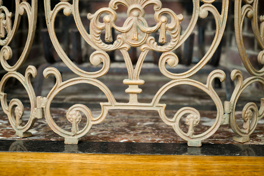Ornate Fireplace Screen