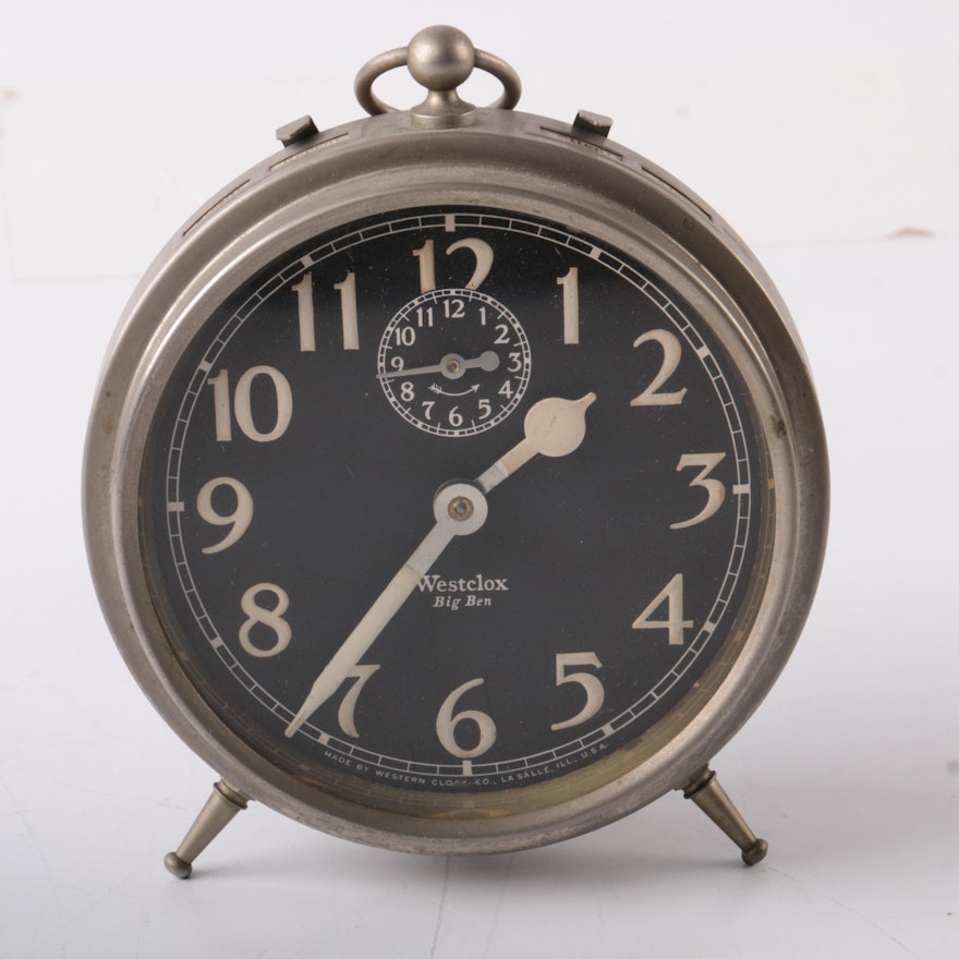 Vintage Westclox Big Ben Alarm Clock