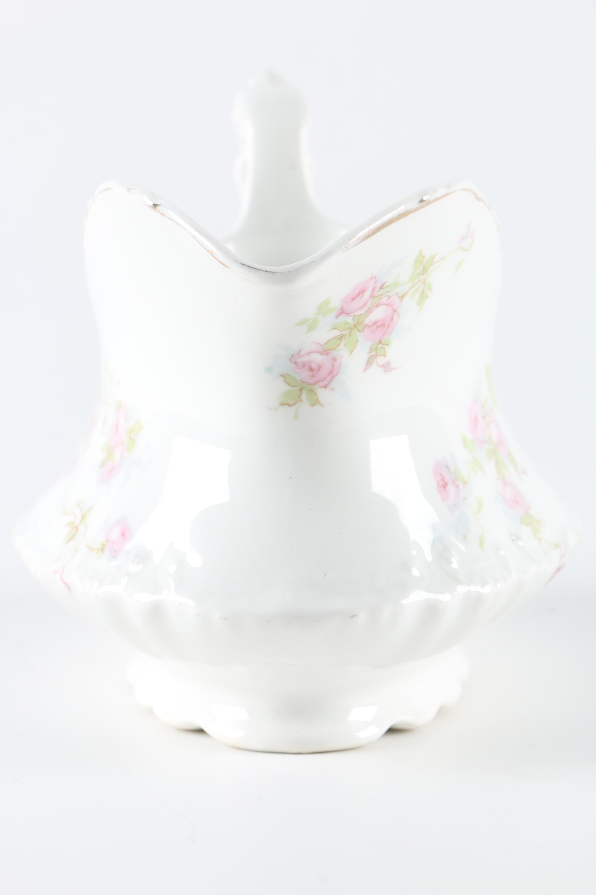 Vintage Porcelain Serveware Including Homer Loughlin