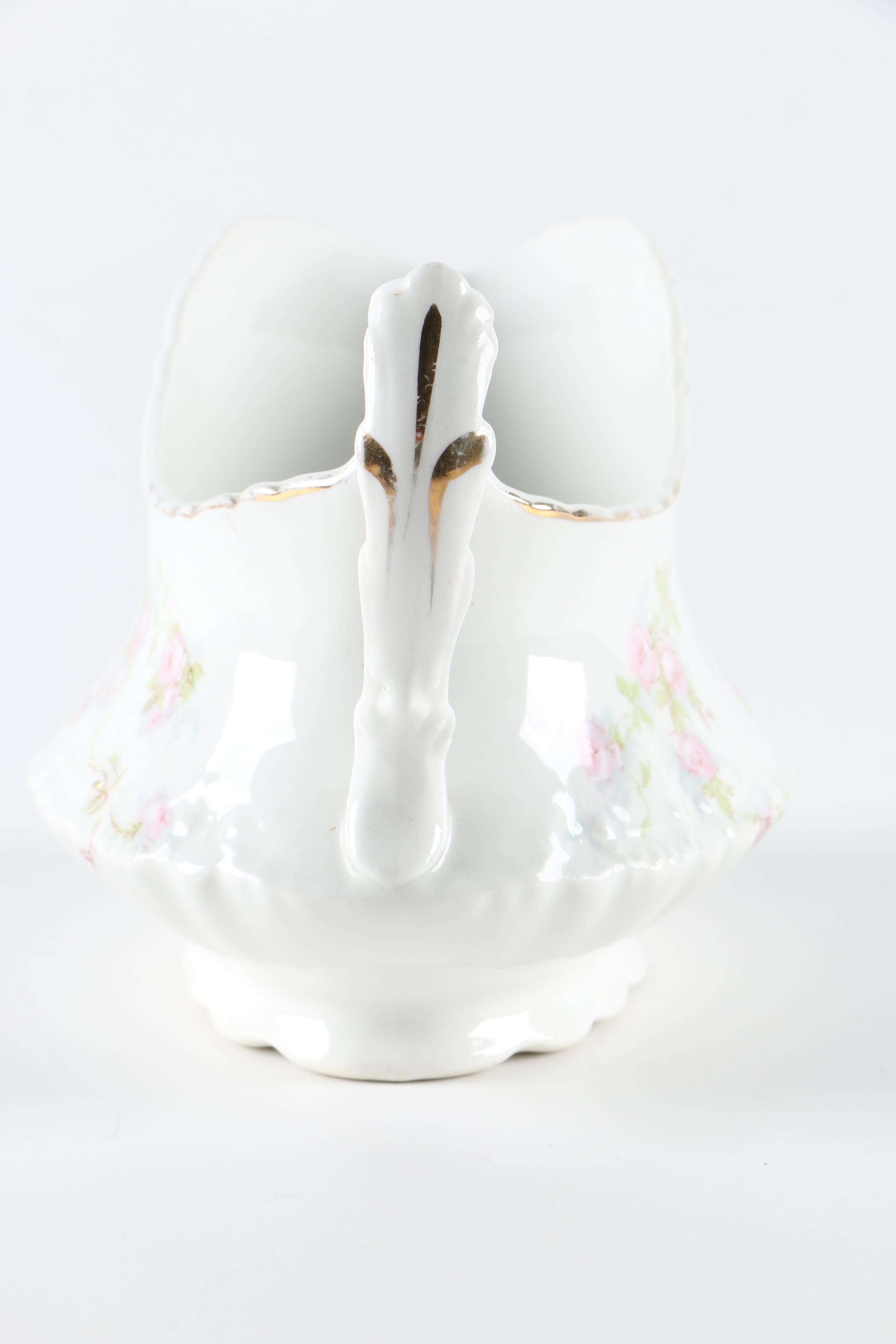 Vintage Porcelain Serveware Including Homer Loughlin