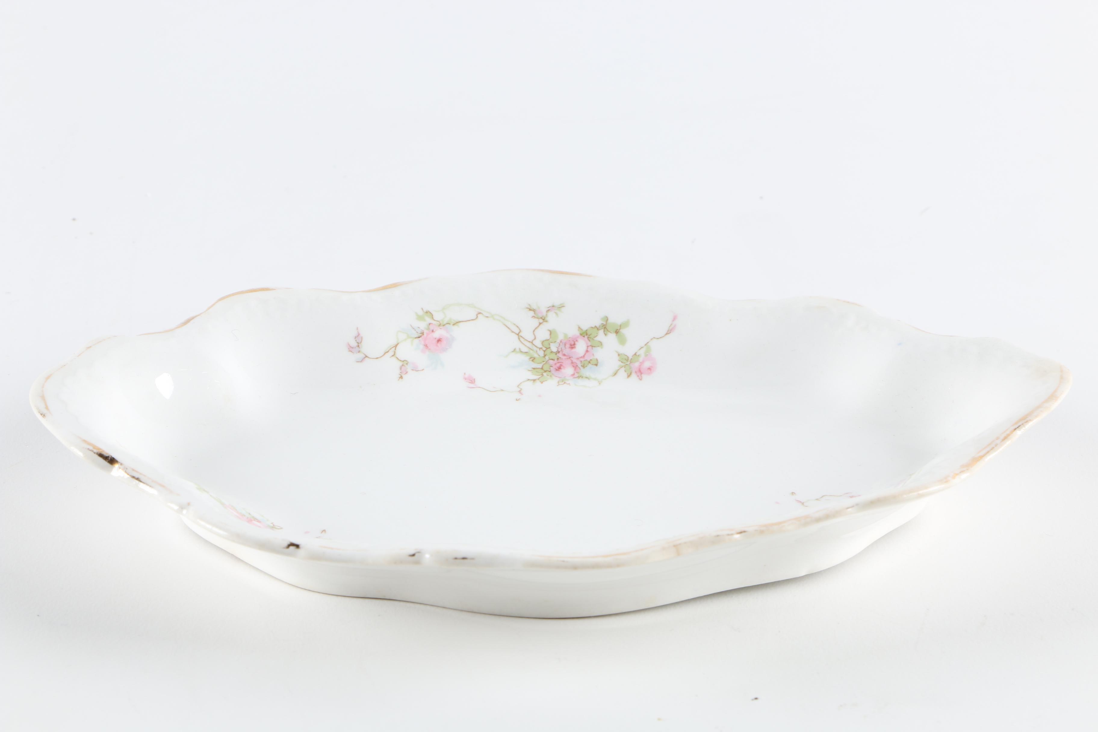 Vintage Porcelain Serveware Including Homer Loughlin