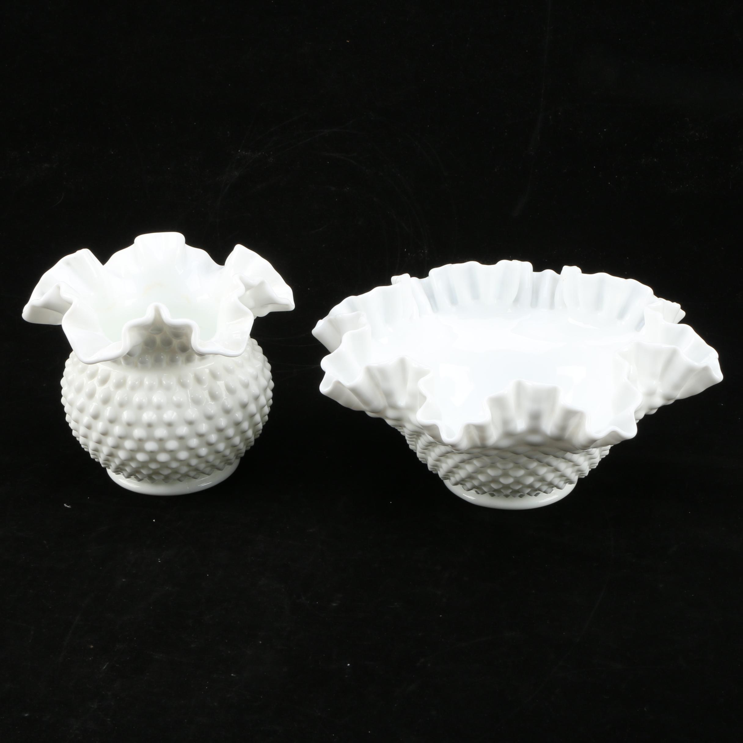 Milk Glass Tableware