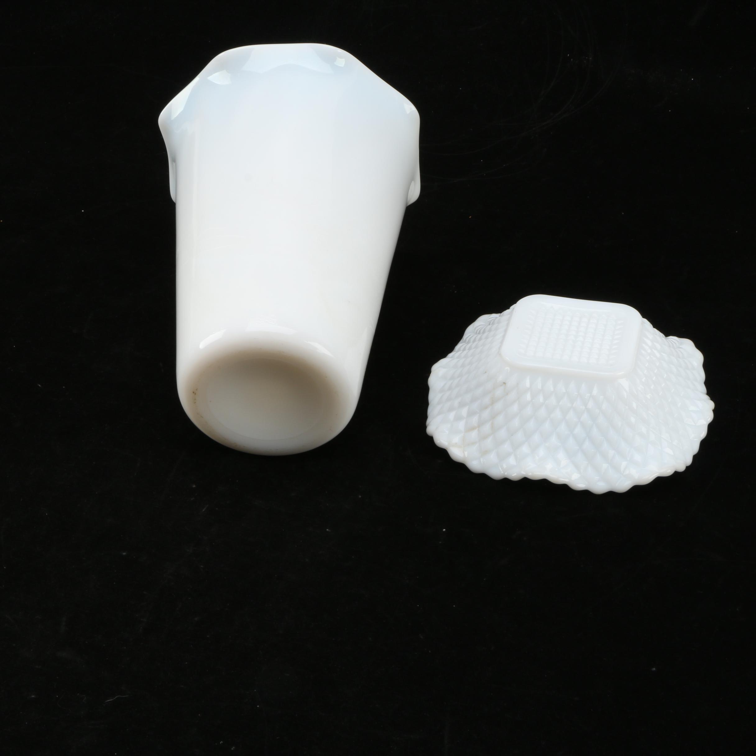 Milk Glass Tableware