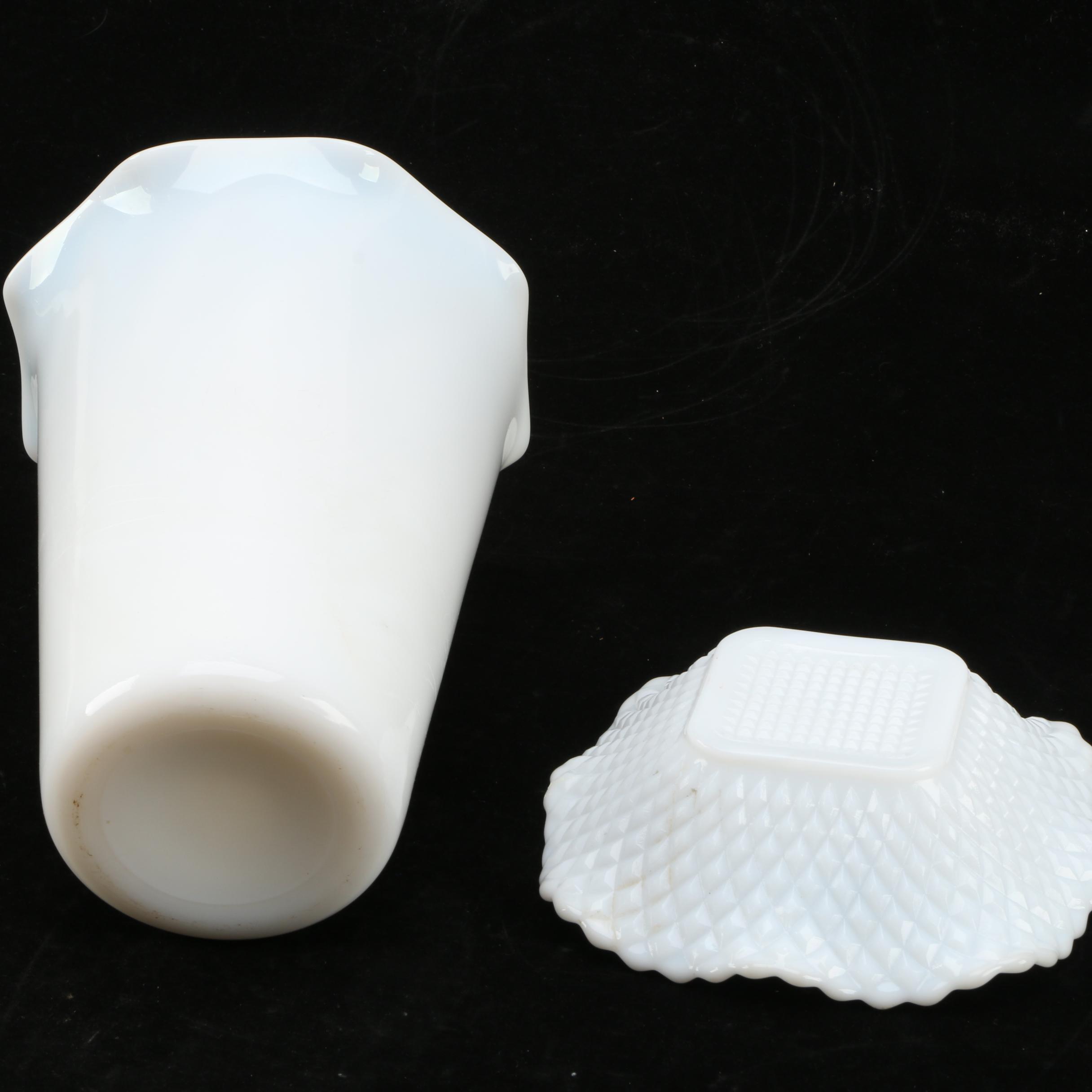 Milk Glass Tableware