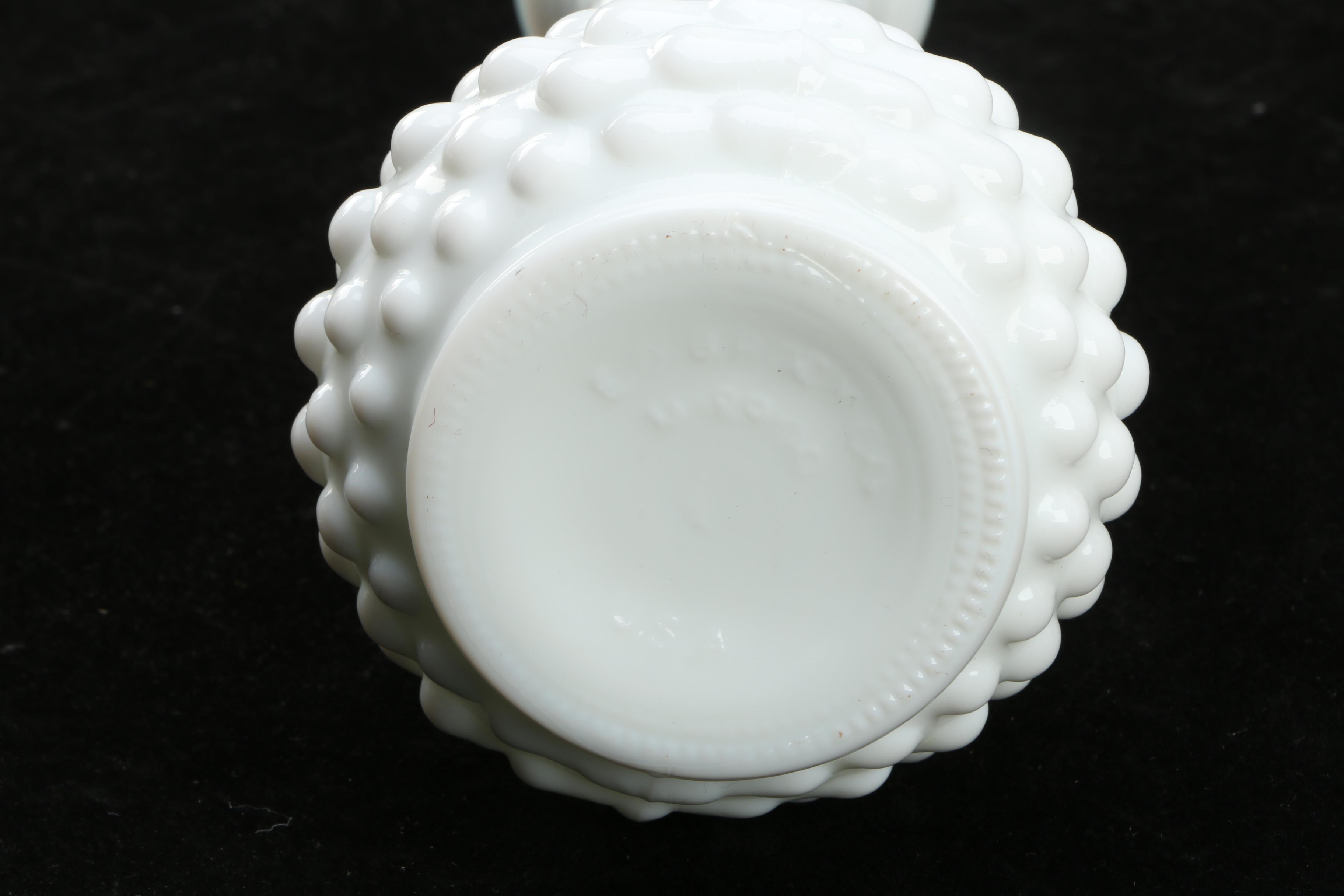 Milk Glass Tableware