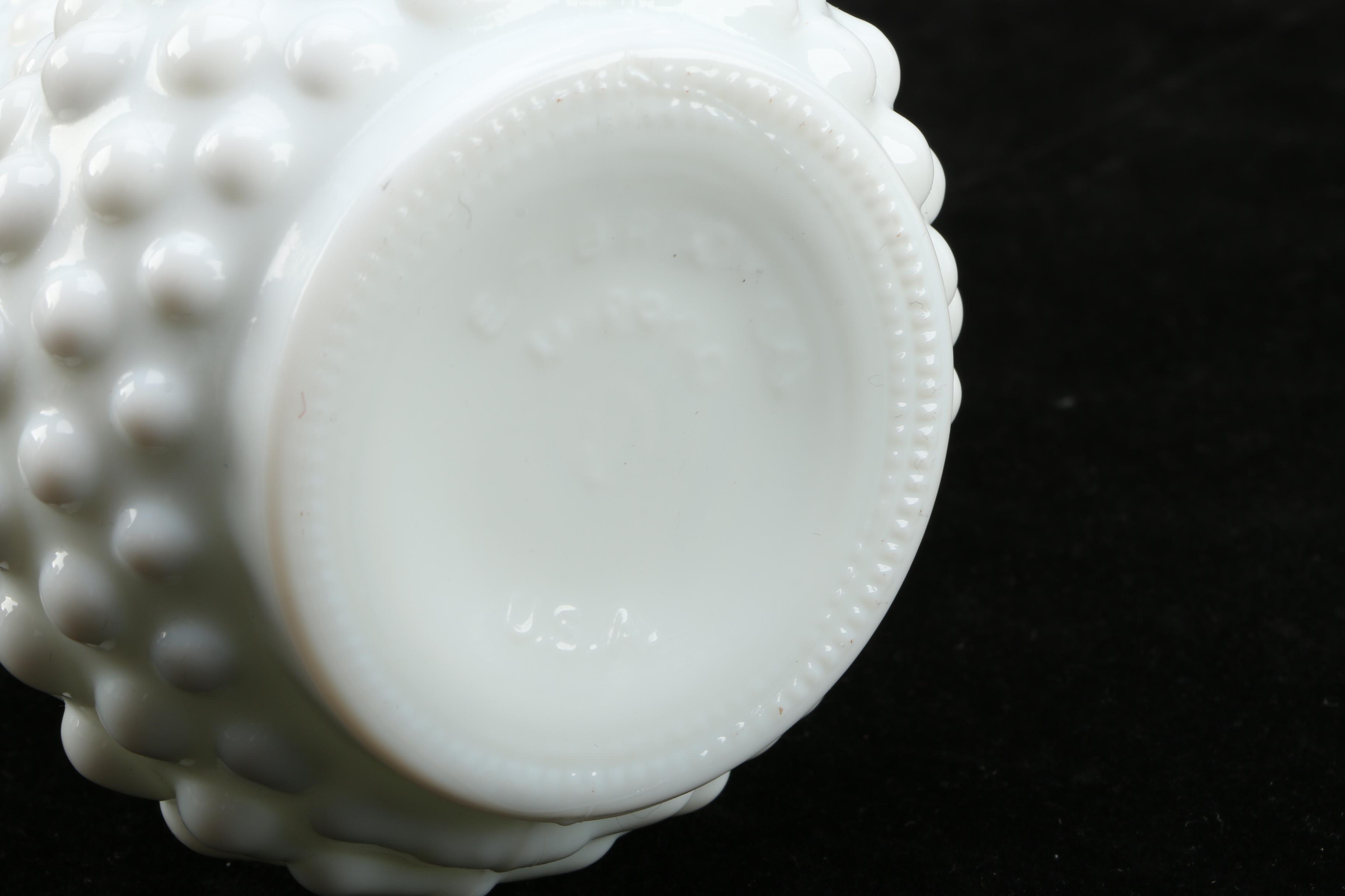 Milk Glass Tableware