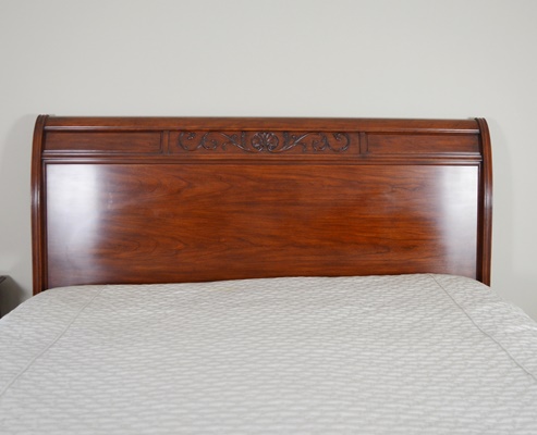 Stickley Cherry King Sleigh Bed