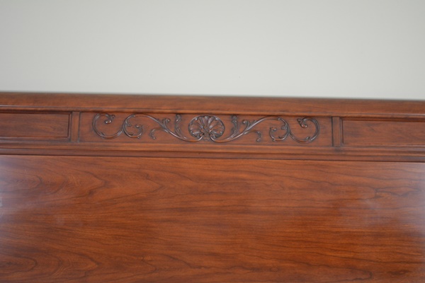Stickley Cherry King Sleigh Bed