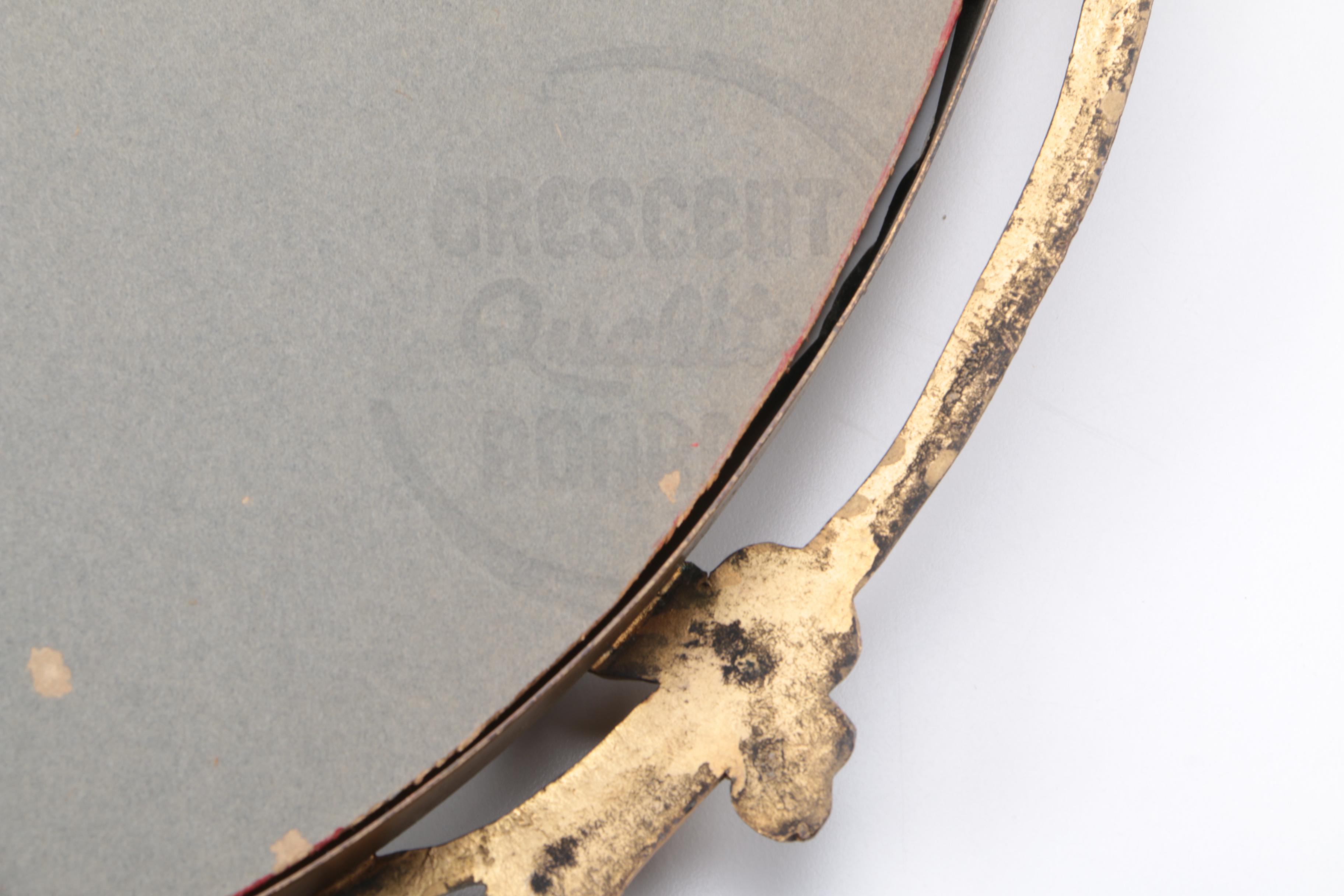 Metal Leaf Themed Mirror